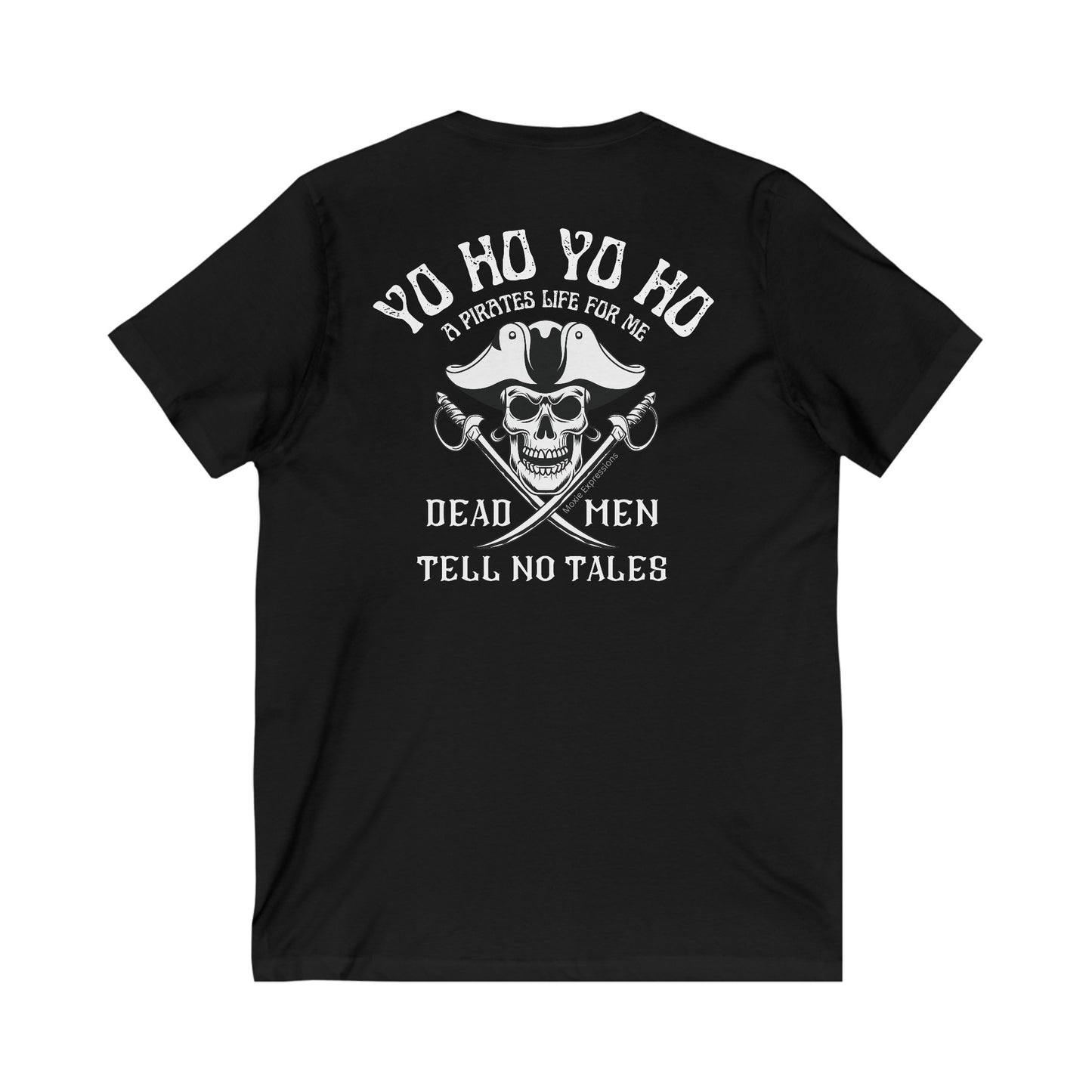 High Seas Outlaw Unisex Jersey Short Sleeve V-Neck Tee