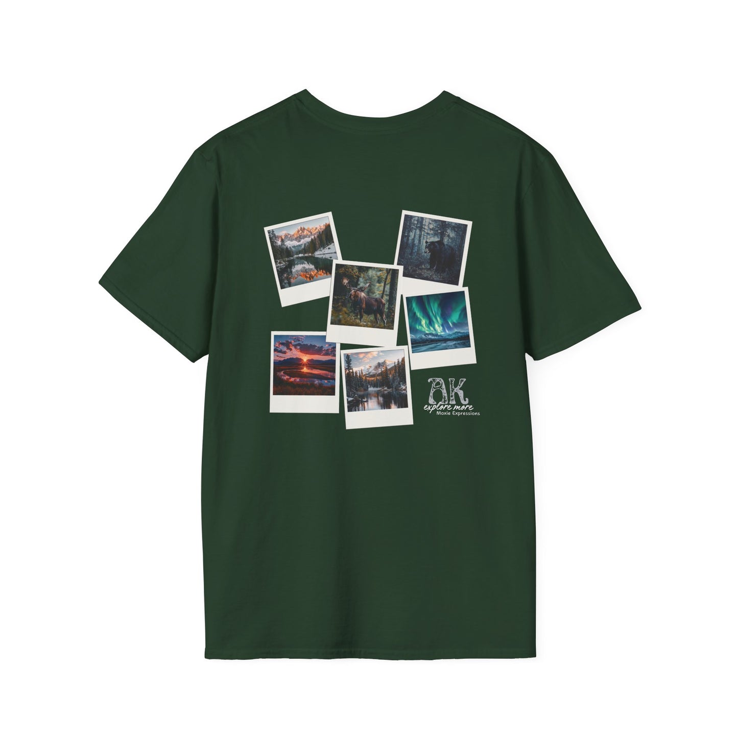 Alaska Adventure Unisex Softstyle Crewneck T-Shirt