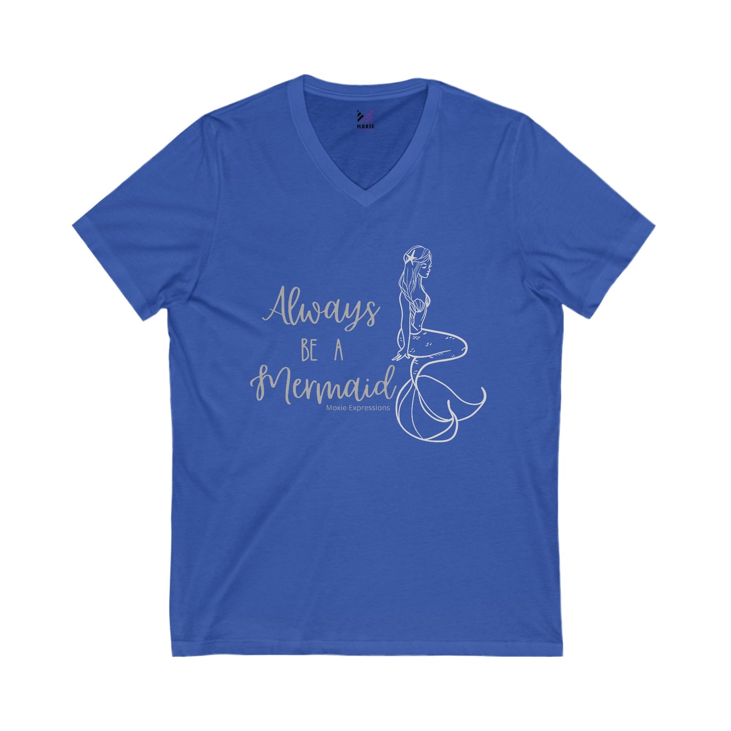 Mystic Mermaid Unisex Jersey Short Sleeve V-Neck Tee