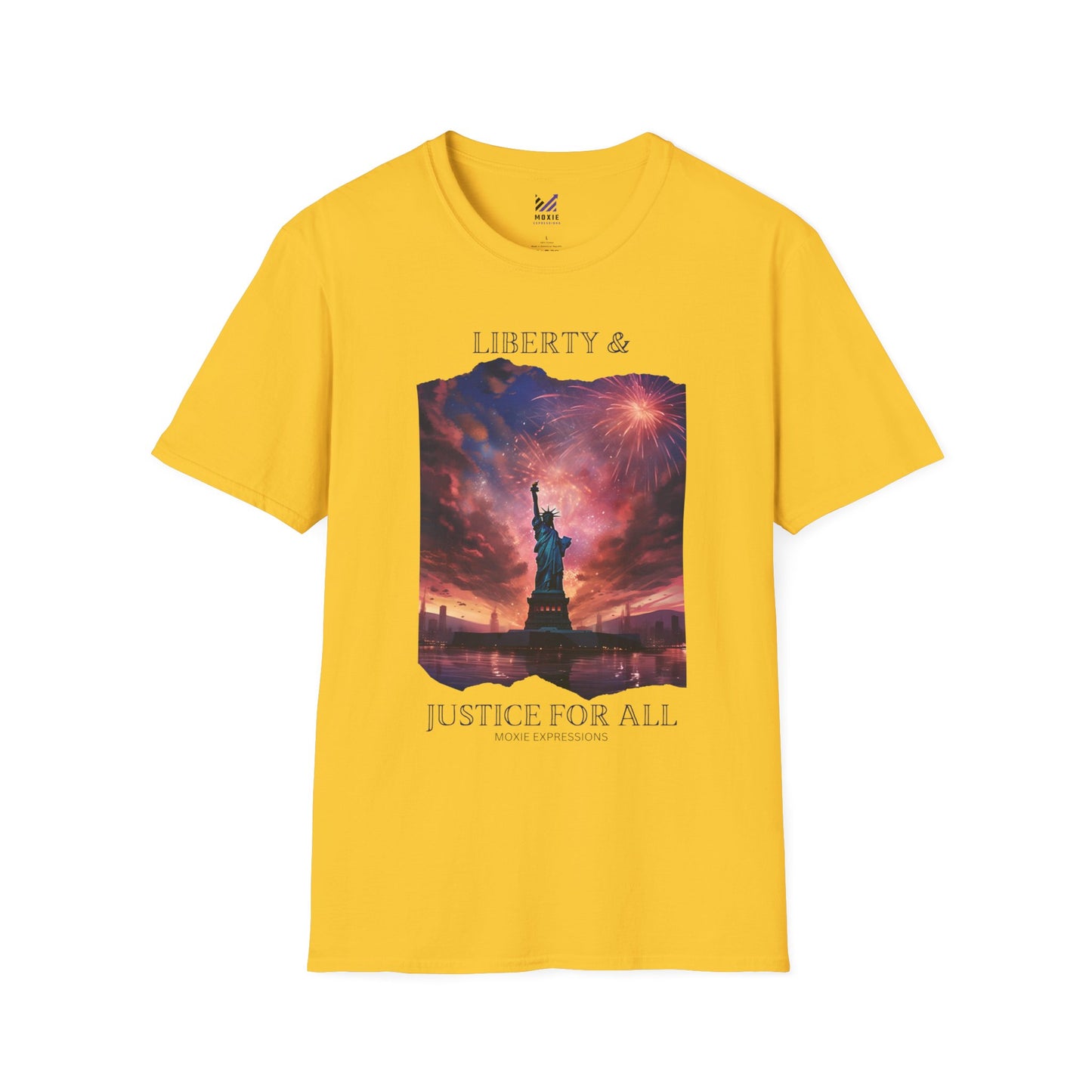 Liberty’s Radiance Unisex Softstyle Crewneck T-Shirt