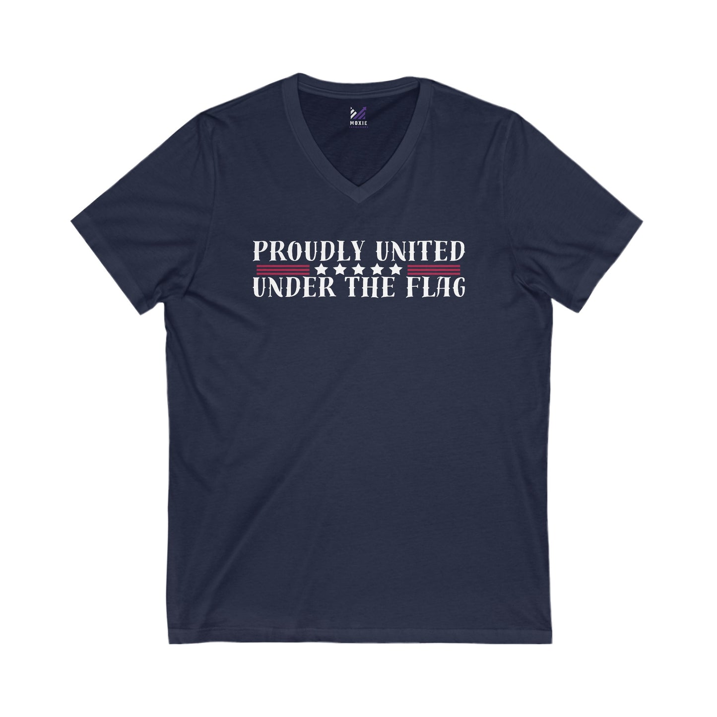 Eagle of Unity Unisex Jersey Short Sleeve V-Neck Tee