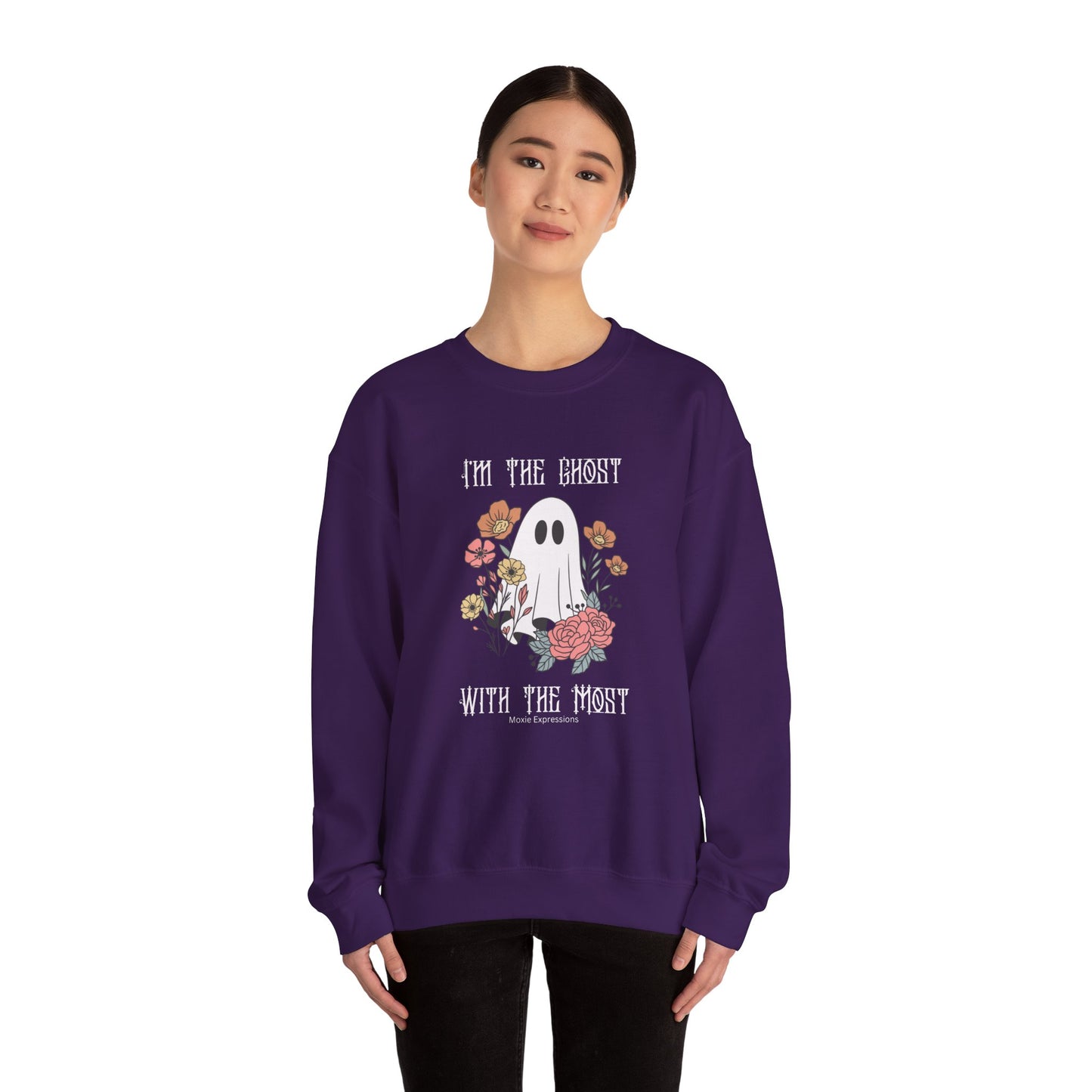 Ghost with the Most Unisex Crewneck Sweatshirt