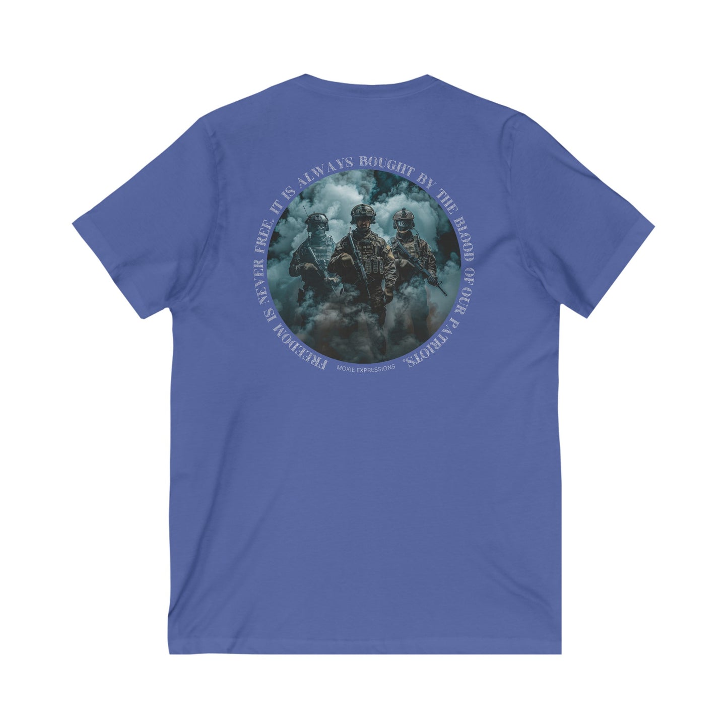 Patriot’s Valor Unisex Jersey Short Sleeve V-Neck Tee