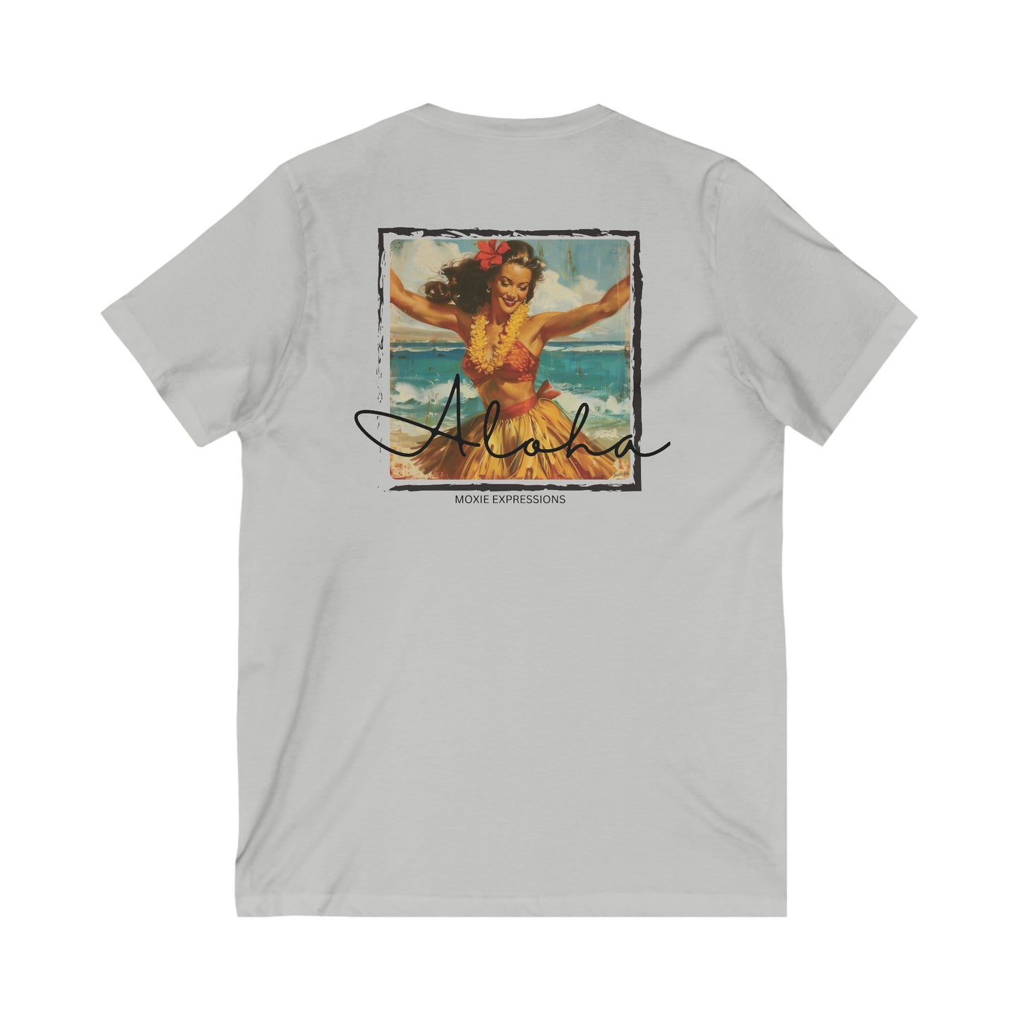 Paradise Winds Unisex Jersey Short Sleeve V-Neck Tee