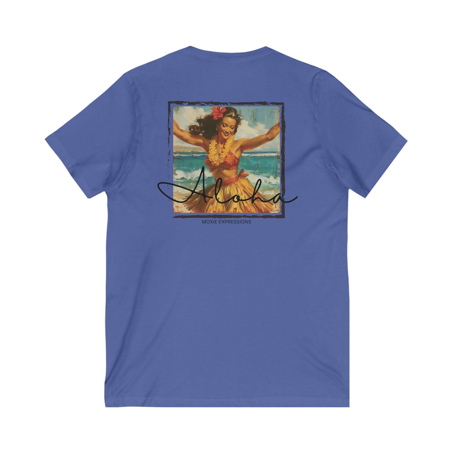 Paradise Winds Unisex Jersey Short Sleeve V-Neck Tee