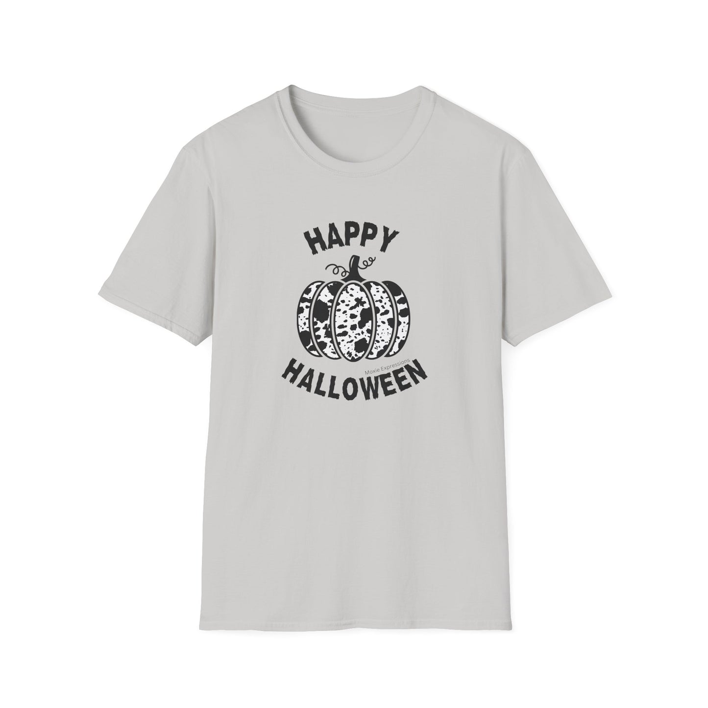 Cow Pumpkin Patch Unisex Softstyle Crewneck T-Shirt