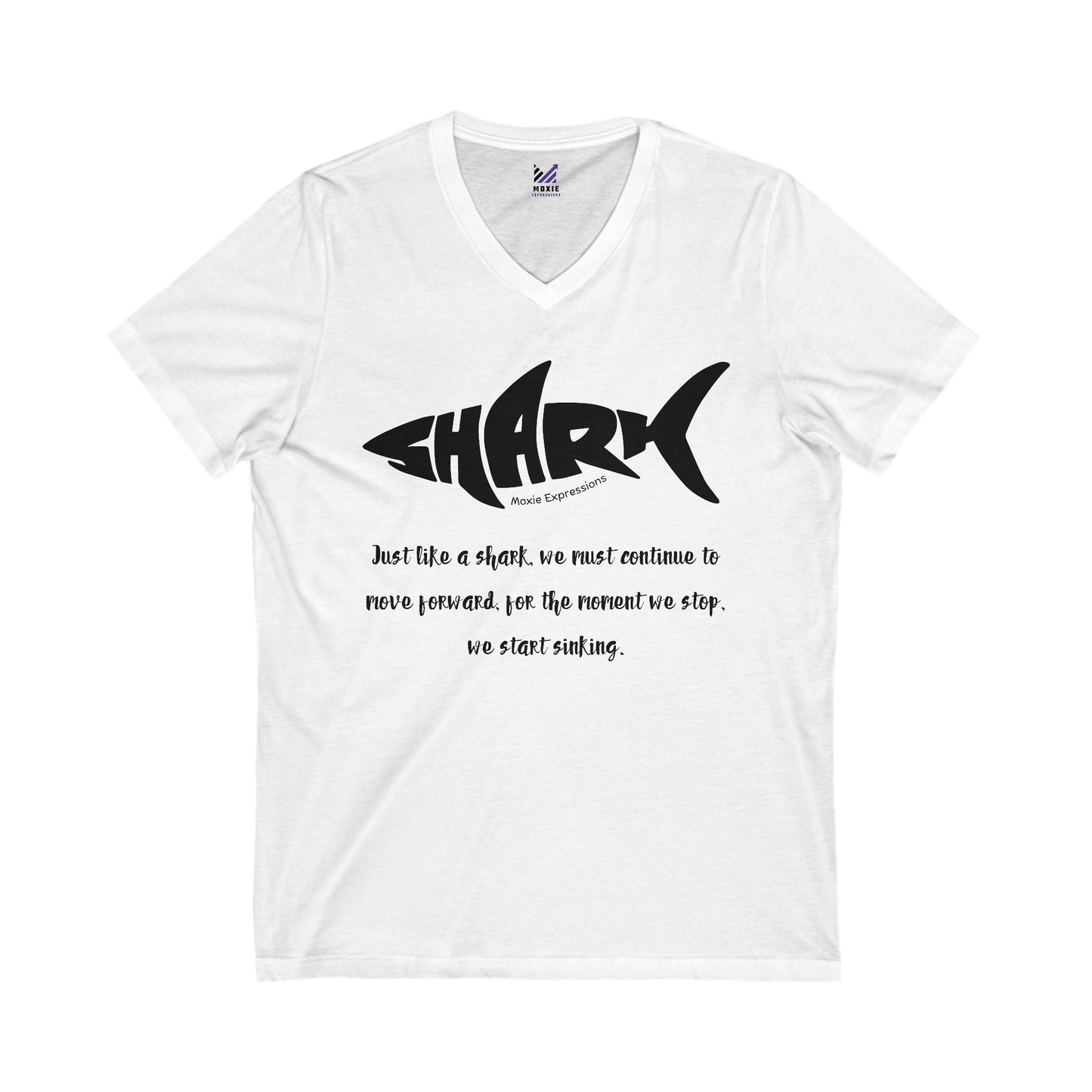 Enduring Tides Unisex Jersey Short Sleeve V-Neck Tee