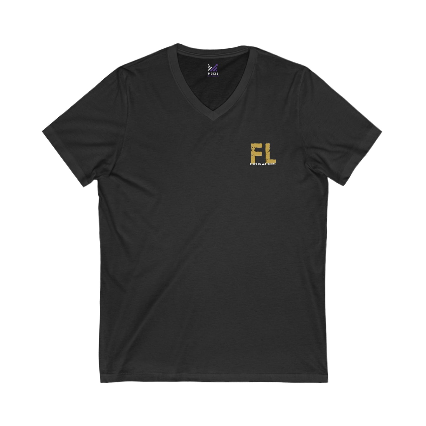 Florida Always Watching Unisex Jersey Short Sleeve V-Neck Tee