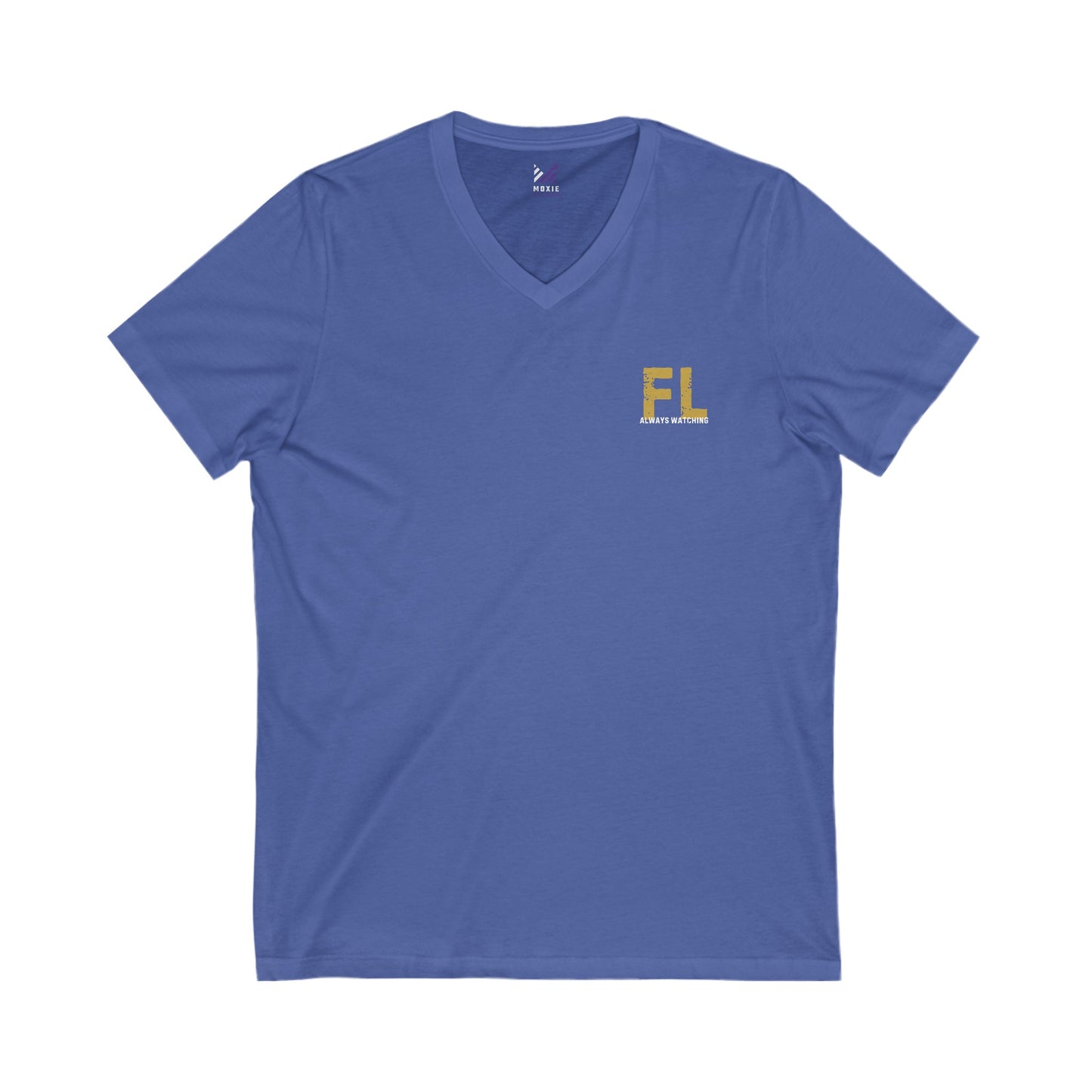 Florida Always Watching Unisex Jersey Short Sleeve V-Neck Tee