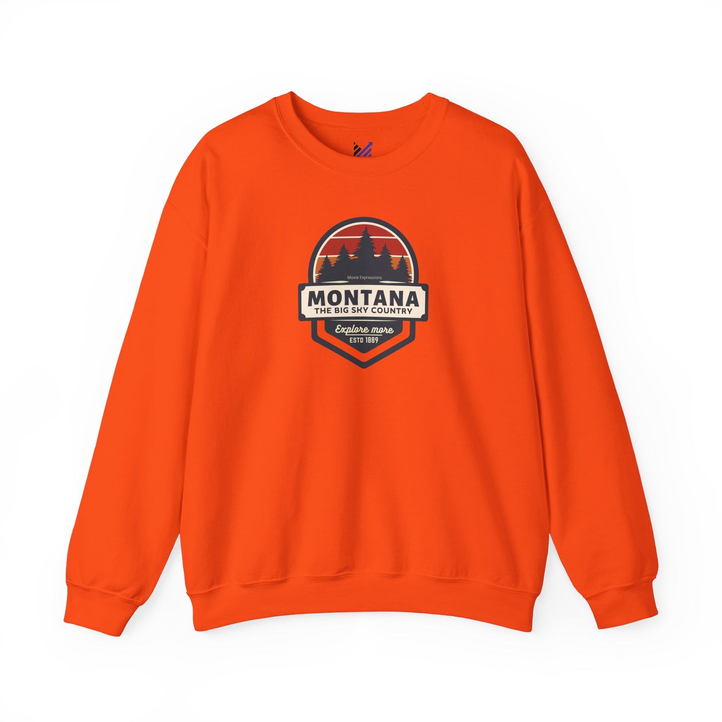 Montana Big Sky "Explore More" Unisex Crewneck Sweatshirt