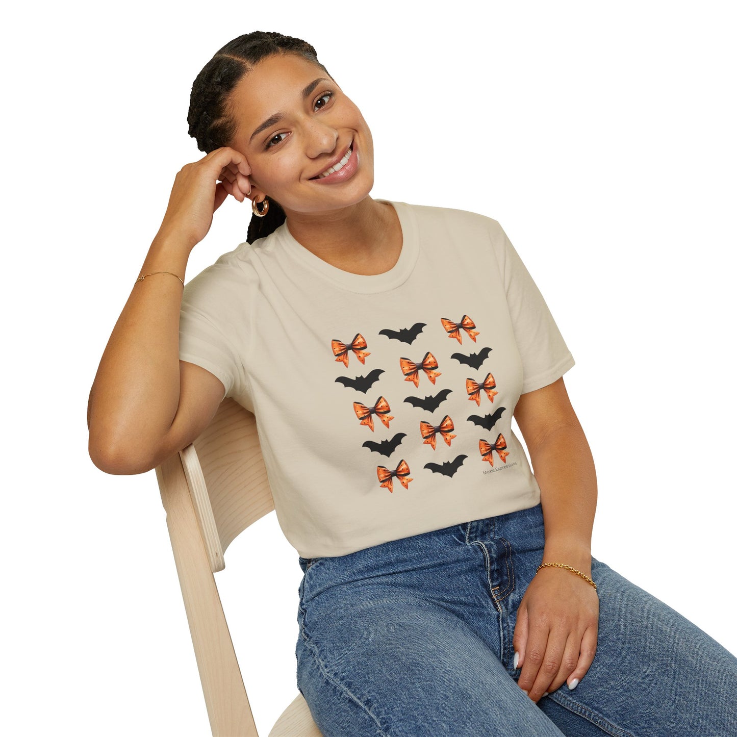Batty Bowtique Unisex Softstyle Crewneck T-Shirt