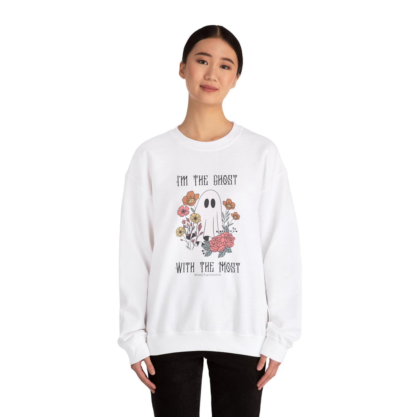 Ghost with the Most Unisex Crewneck Sweatshirt