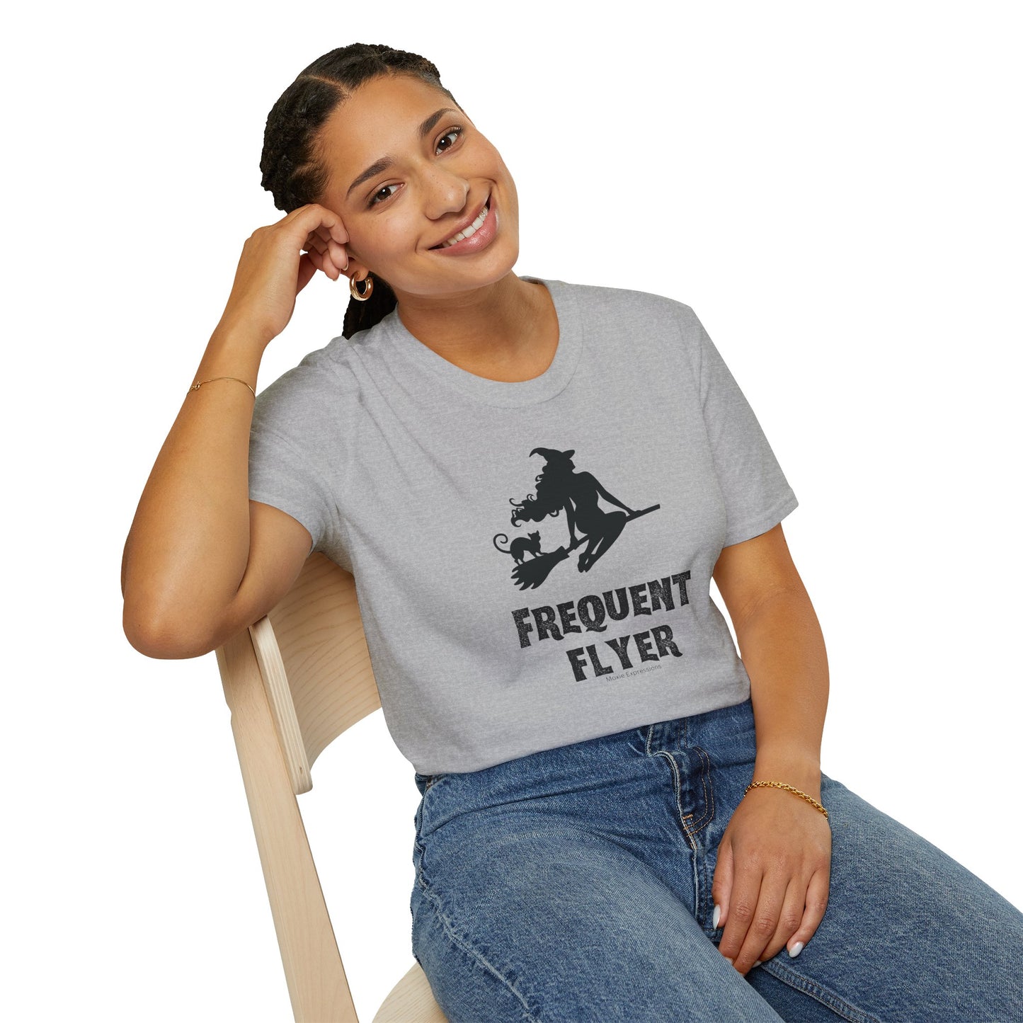 Witch Flight Unisex Softstyle Crewneck T-Shirt