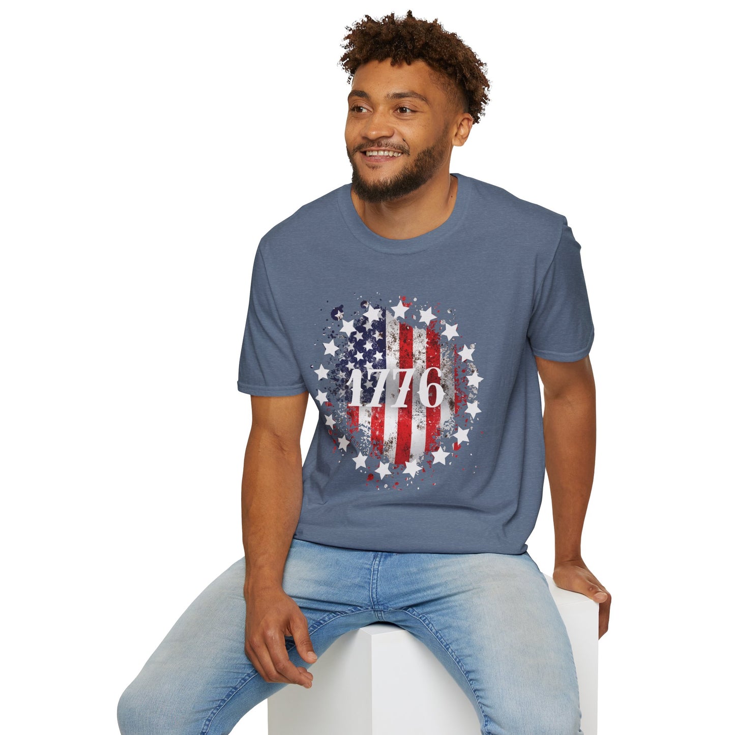 1776 Unisex Softstyle Crewneck T-Shirt