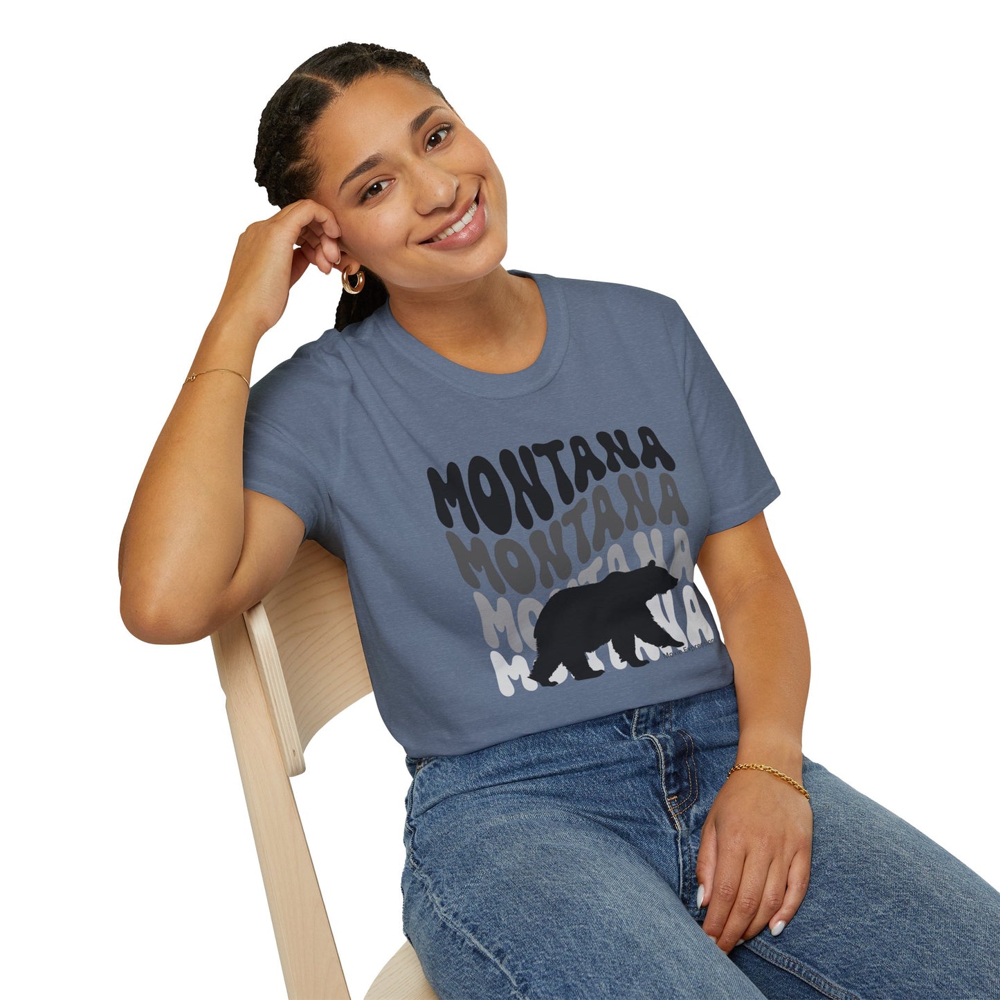 Wild Montana Unisex Softstyle Crewneck T-Shirt