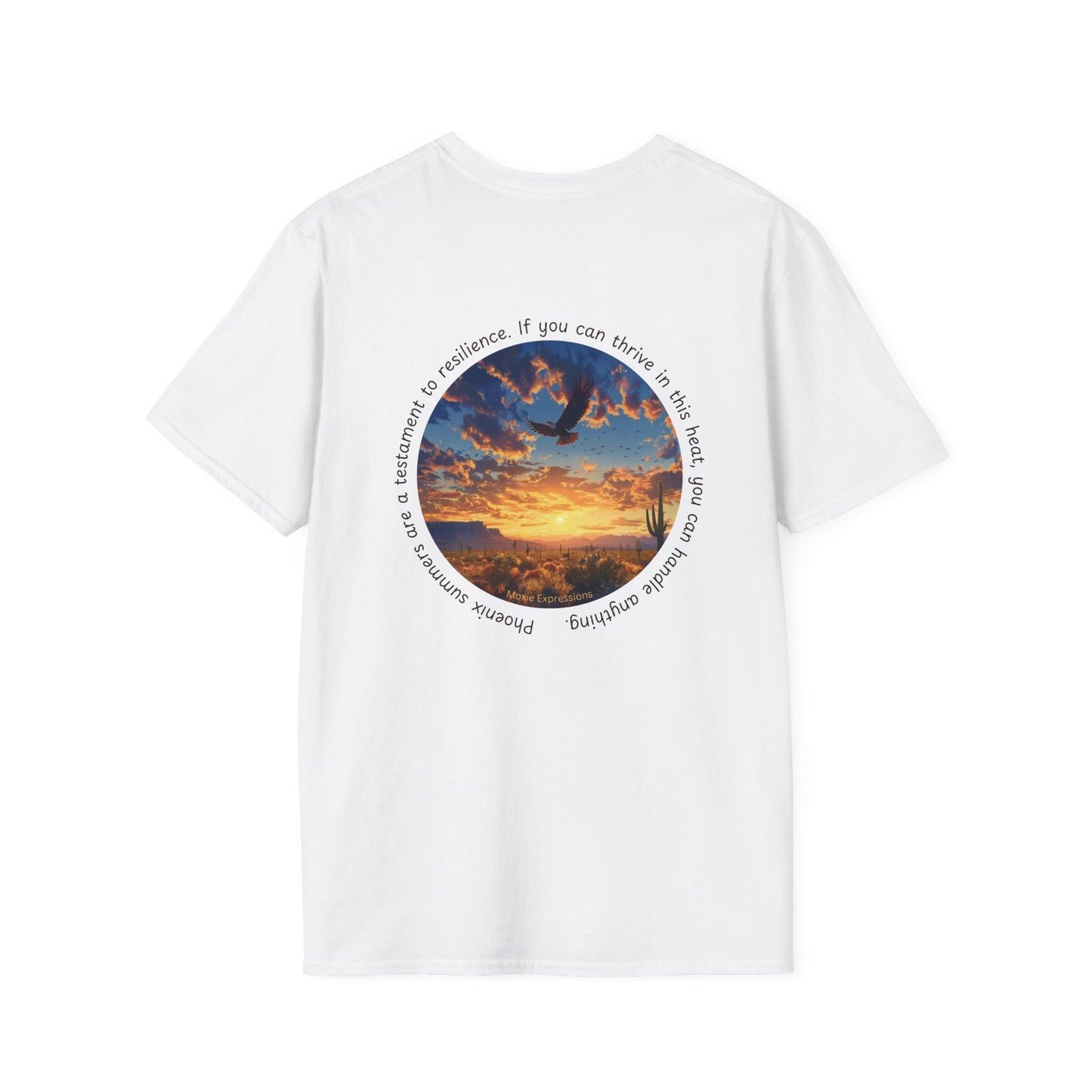 Desert Resilience Unisex Softstyle Crewneck T-Shirt