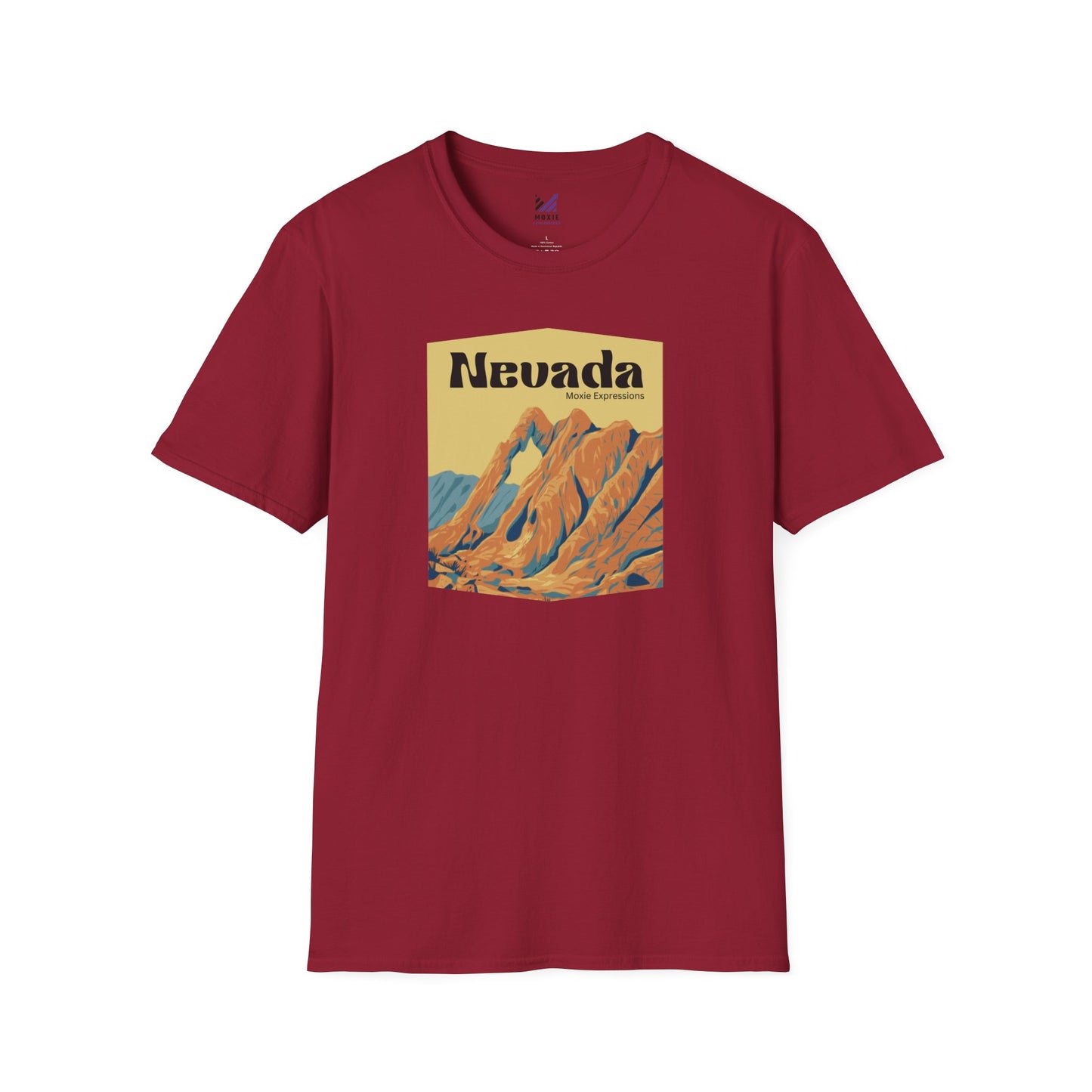 Nevada Wild Unisex Softstyle Crewneck T-Shirt