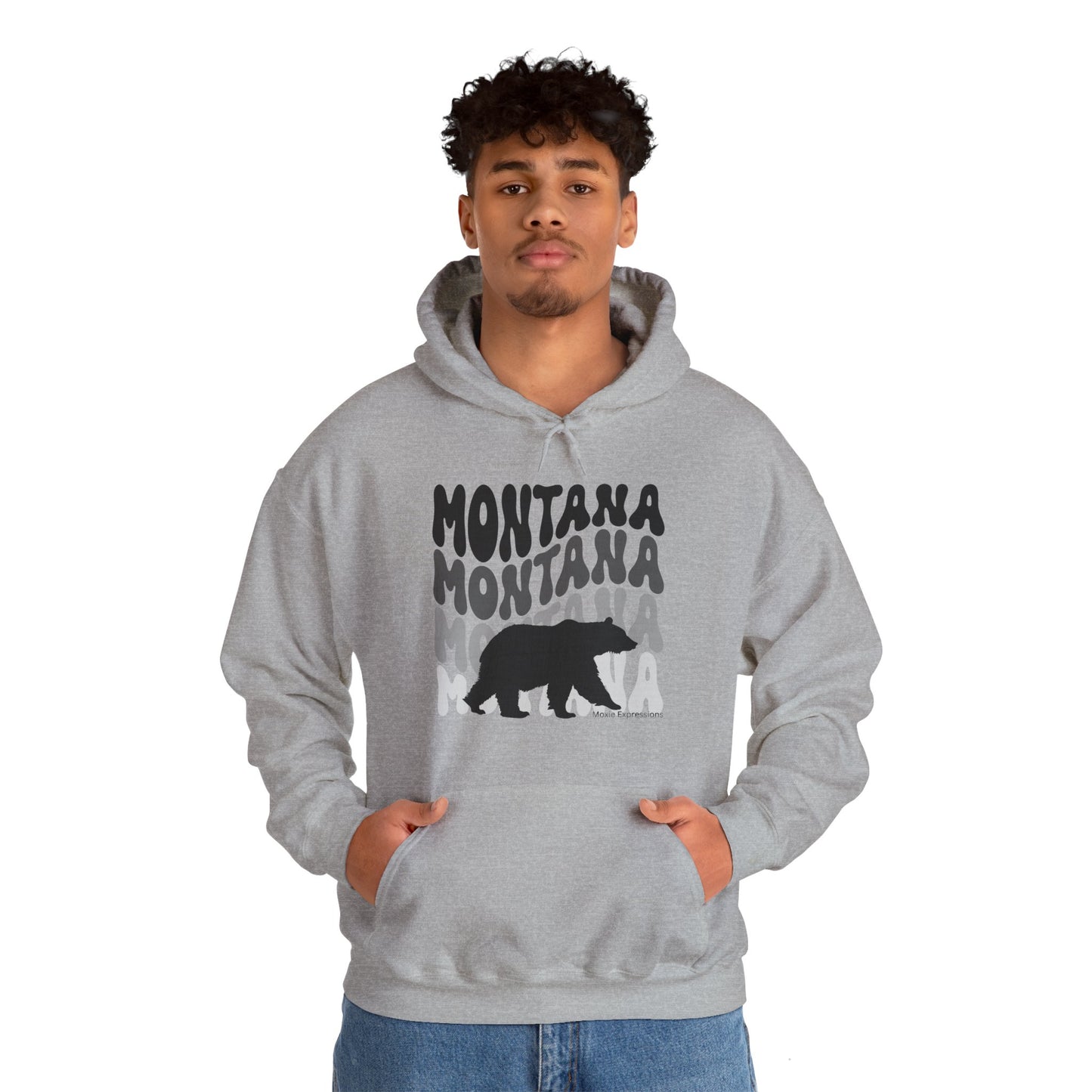 Montana Wild Unisex Hooded Sweatshirt