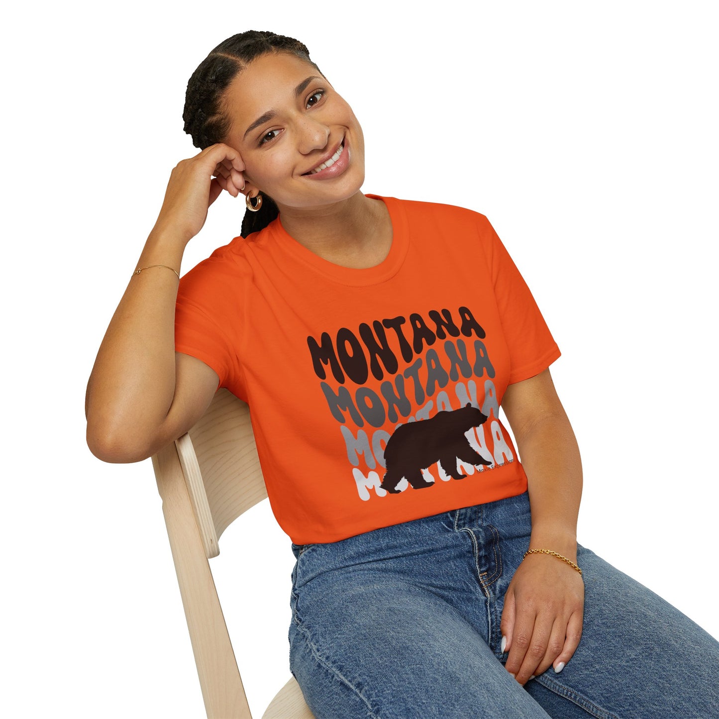 Wild Montana Unisex Softstyle Crewneck T-Shirt