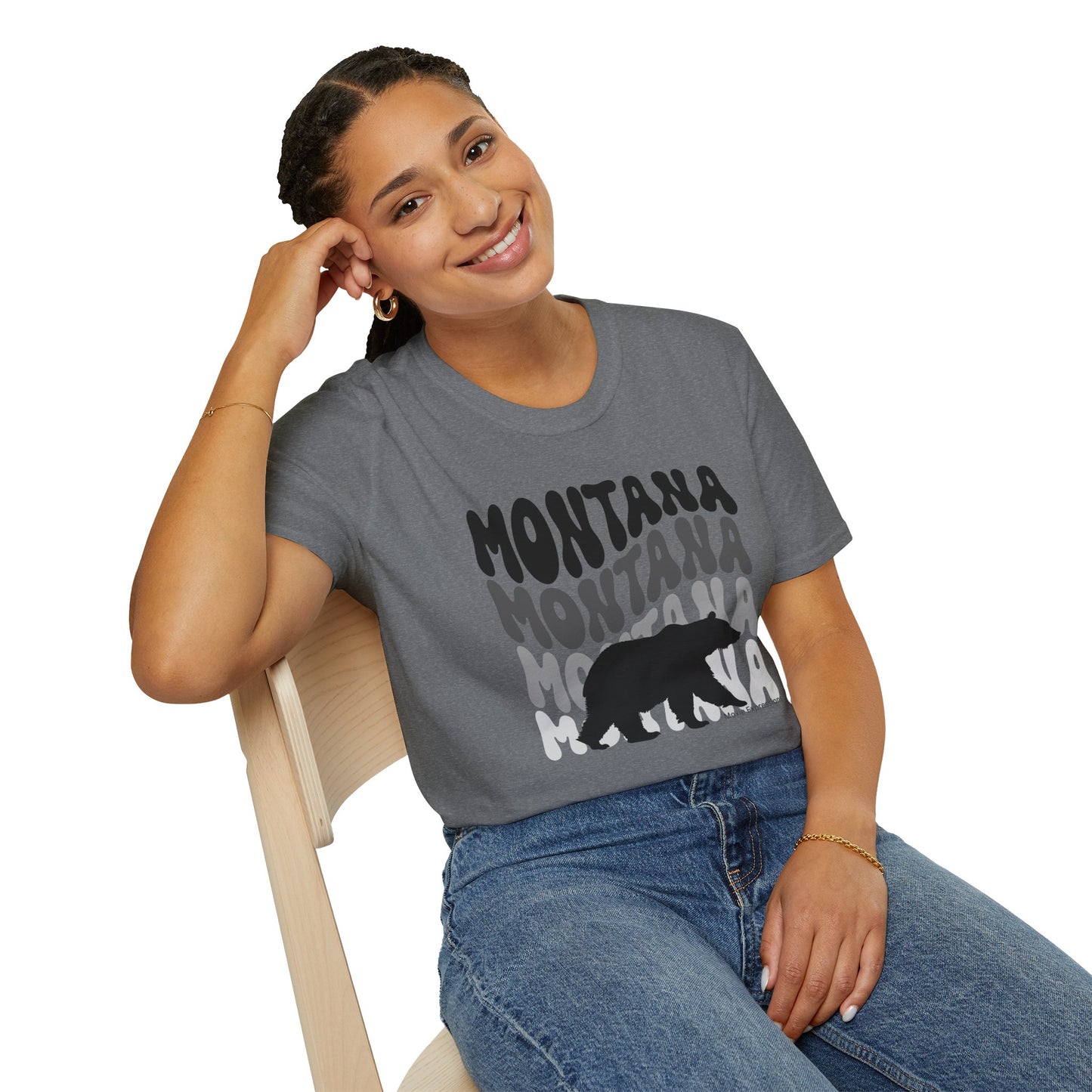 Wild Montana Unisex Softstyle Crewneck T-Shirt