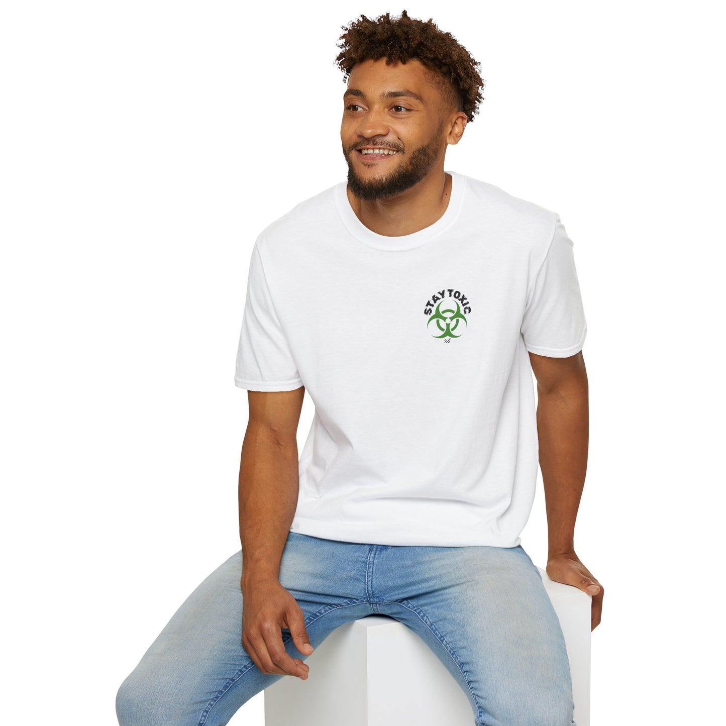 Stay Toxic Unisex Softstyle Crewneck T-Shirt
