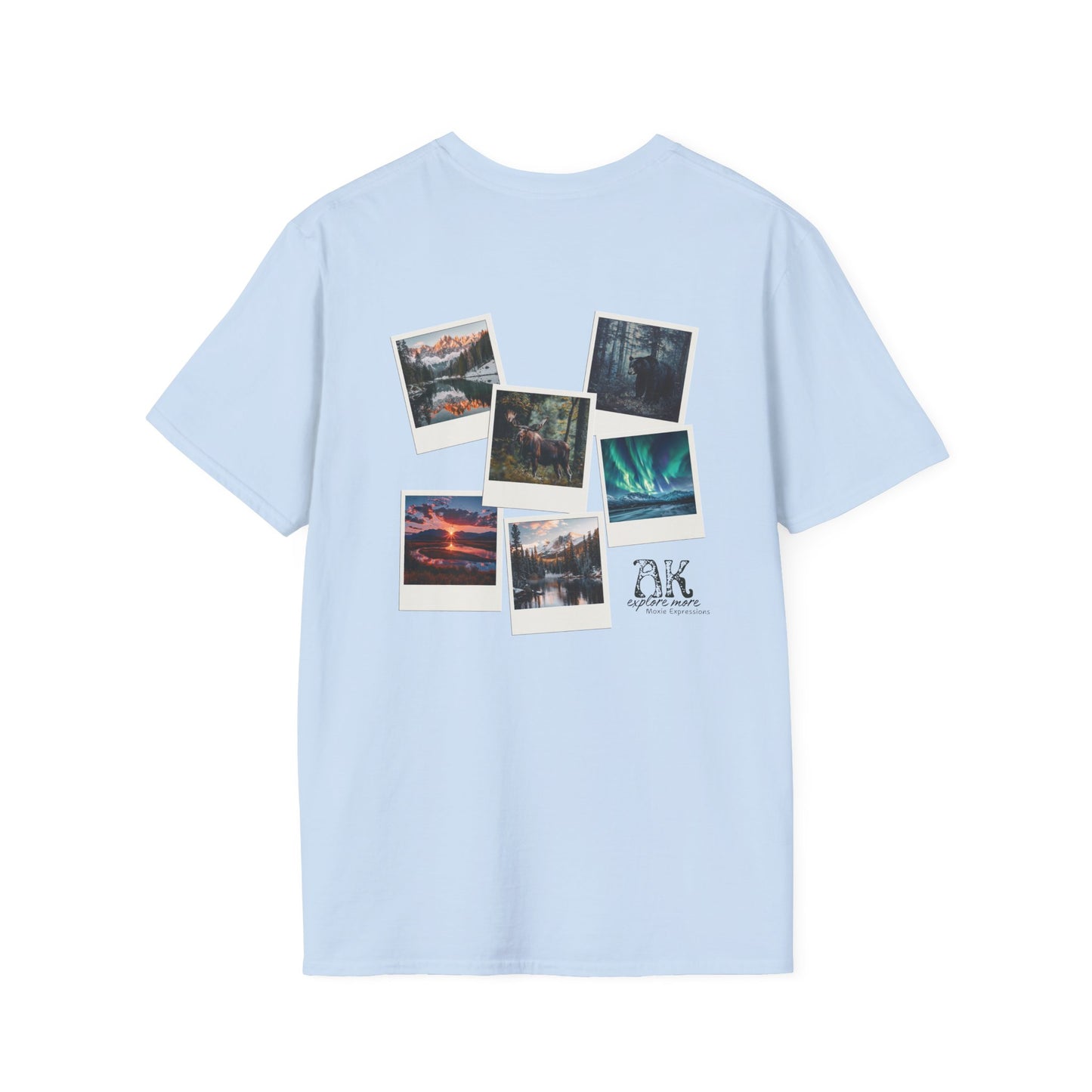 Alaska Adventure Unisex Softstyle Crewneck T-Shirt