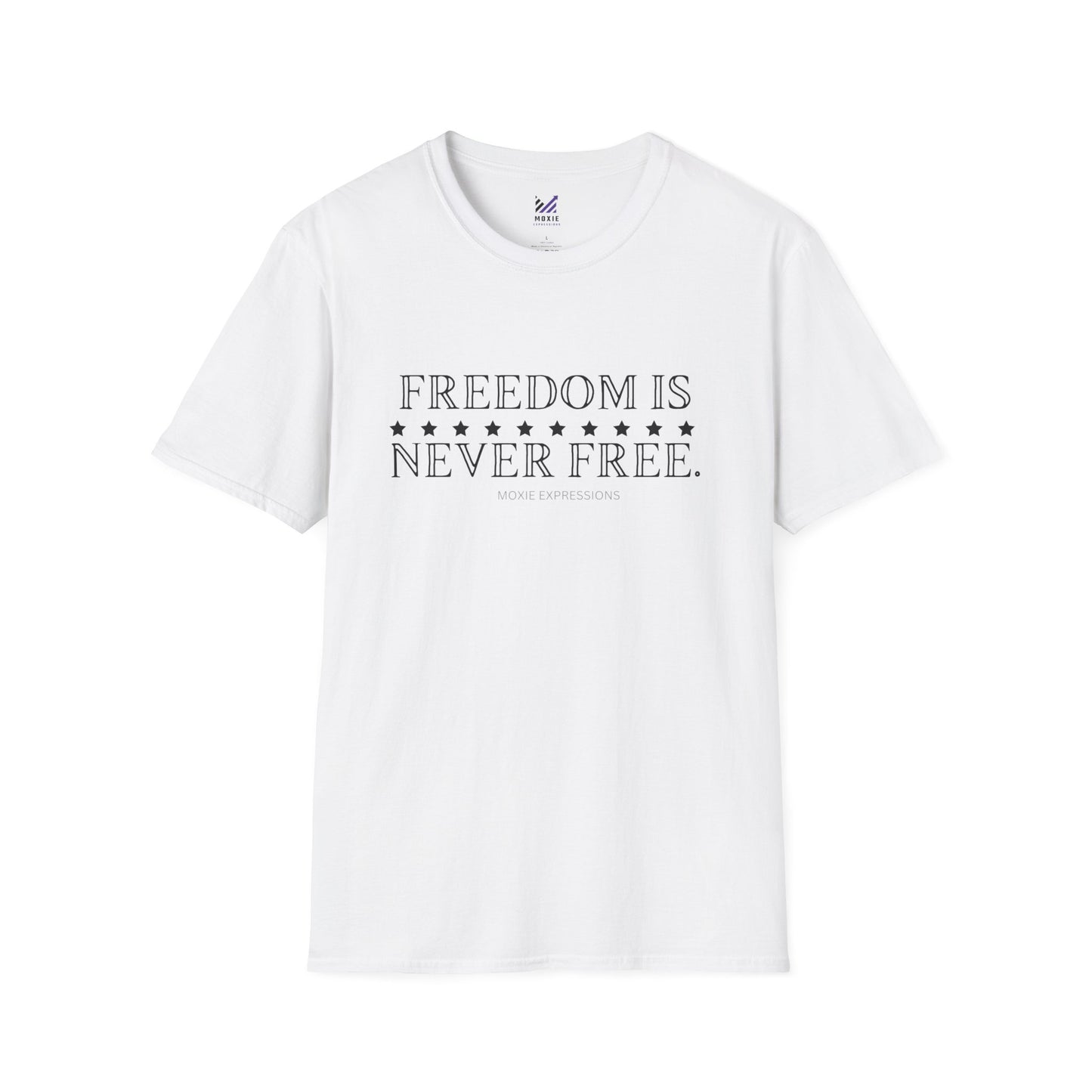 Patriotic Punisher Unisex Softstyle Crewneck T-Shirt