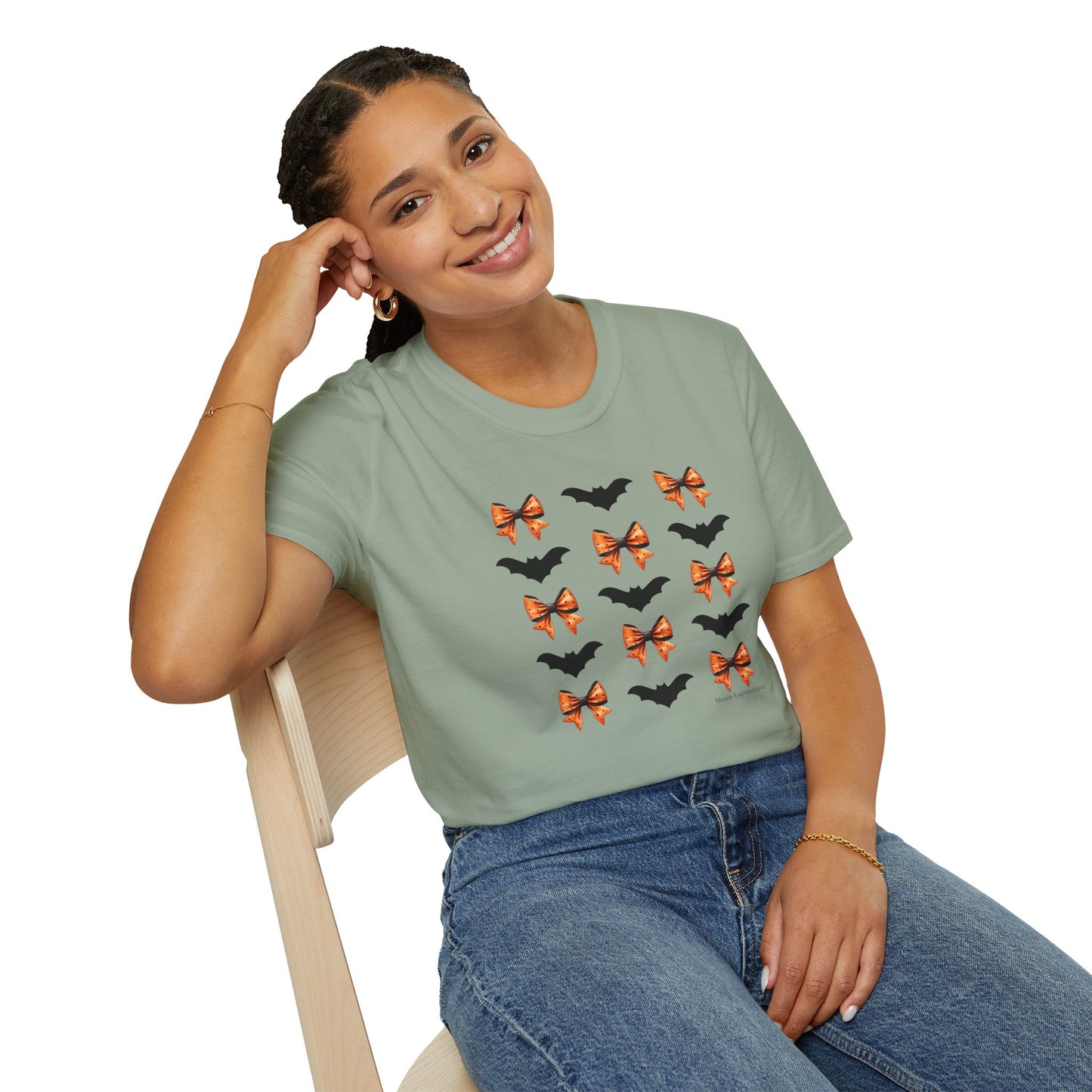 Batty Bowtique Unisex Softstyle Crewneck T-Shirt