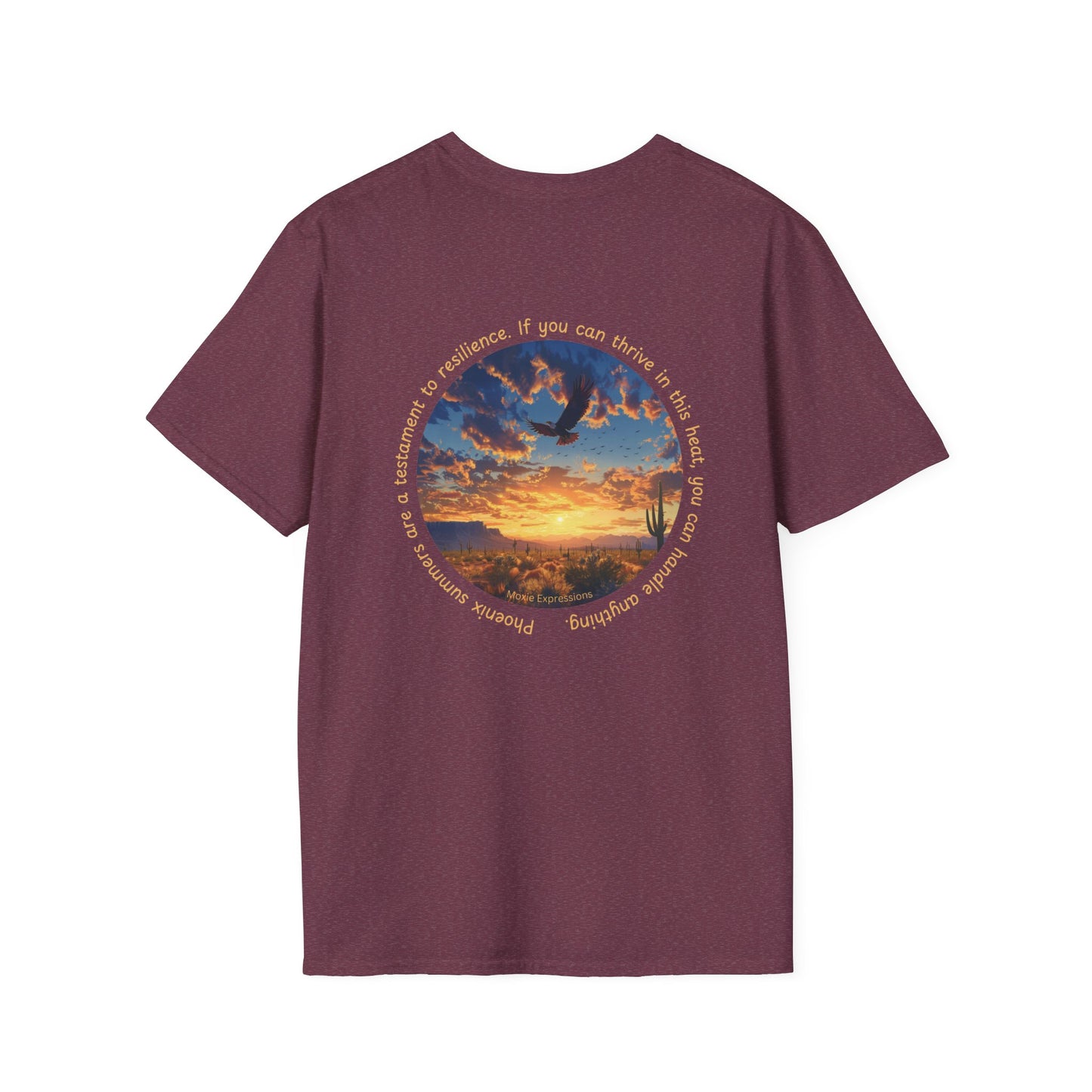 Desert Resilience Unisex Softstyle Crewneck T-Shirt