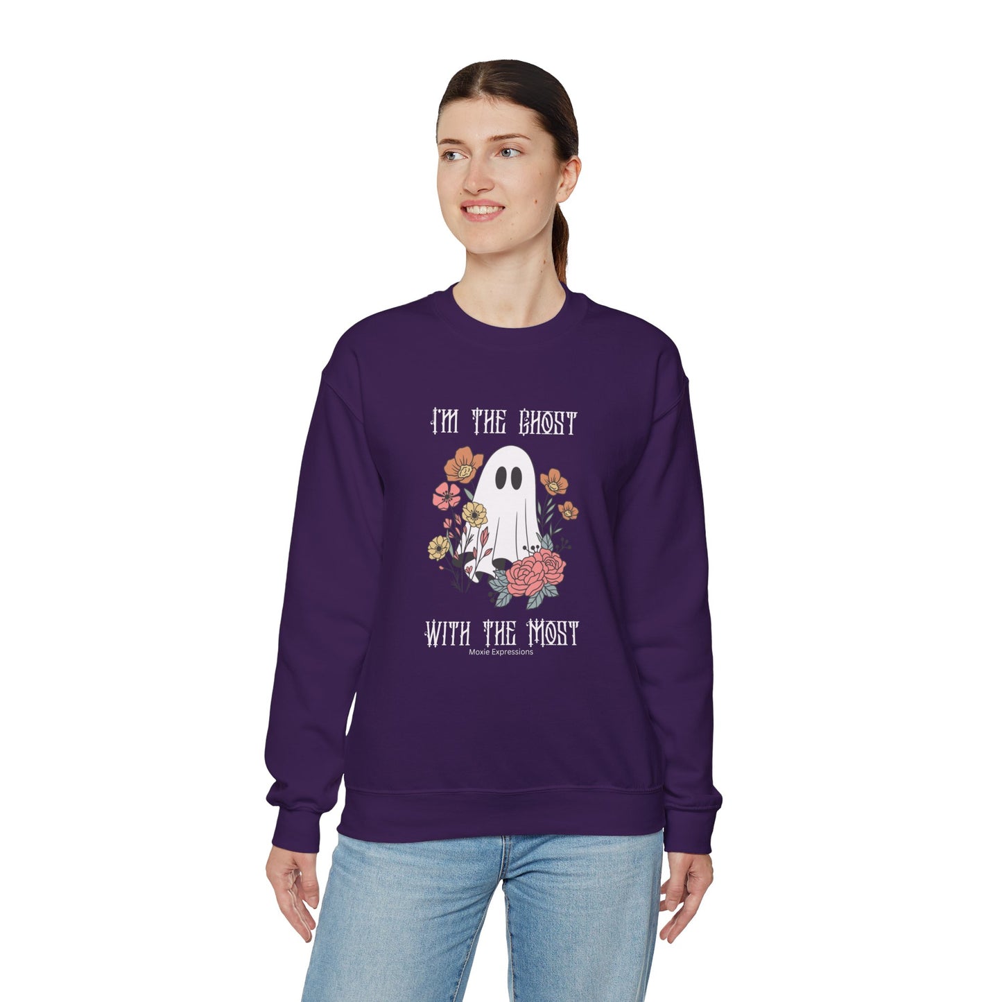Ghost with the Most Unisex Crewneck Sweatshirt