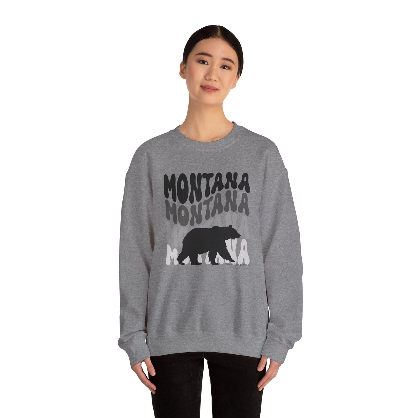 Montana Wild Unisex Crewneck Sweatshirt
