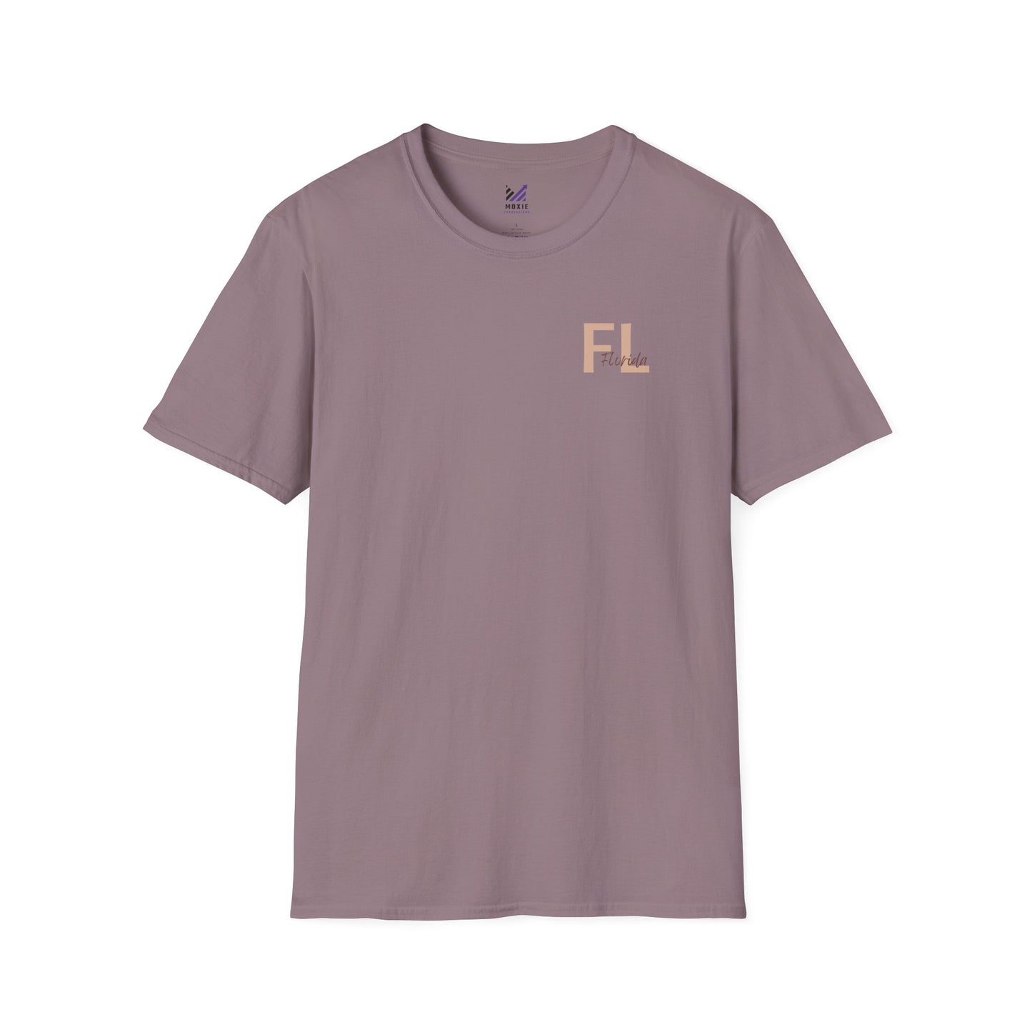 Florida Sunset Currents Unisex Softstyle Crewneck T-Shirt