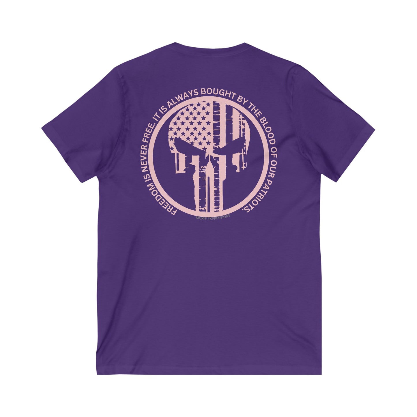 Freedom Guardian Unisex Jersey Short Sleeve V-Neck Tee