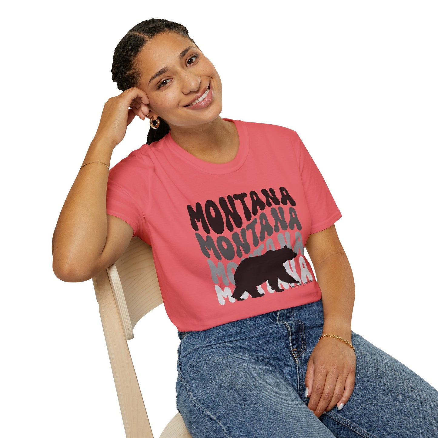 Wild Montana Unisex Softstyle Crewneck T-Shirt