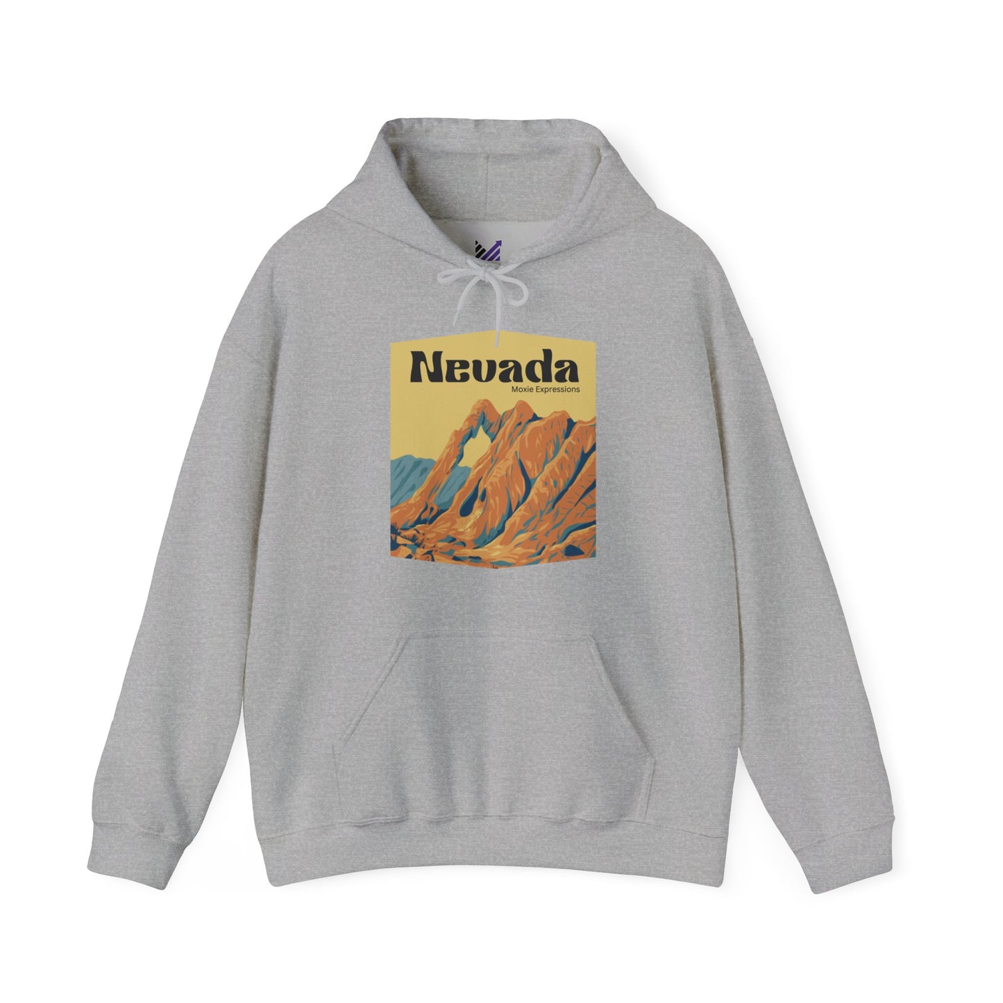Nevada Wild Unisex Hooded Sweatshirt