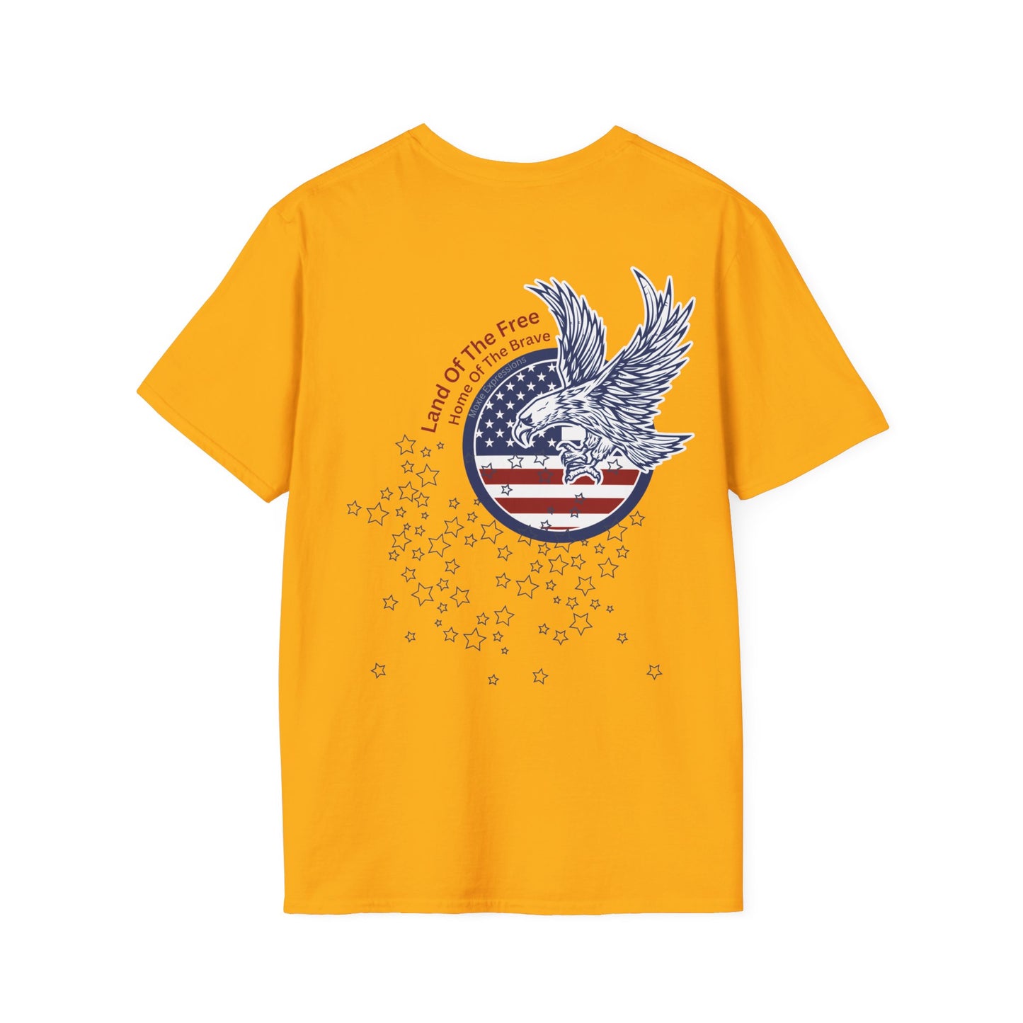 Freedom Eagle Unisex Softstyle Crewneck T-Shirt