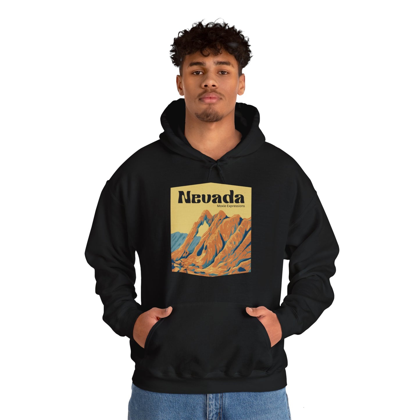 Nevada Wild Unisex Hooded Sweatshirt
