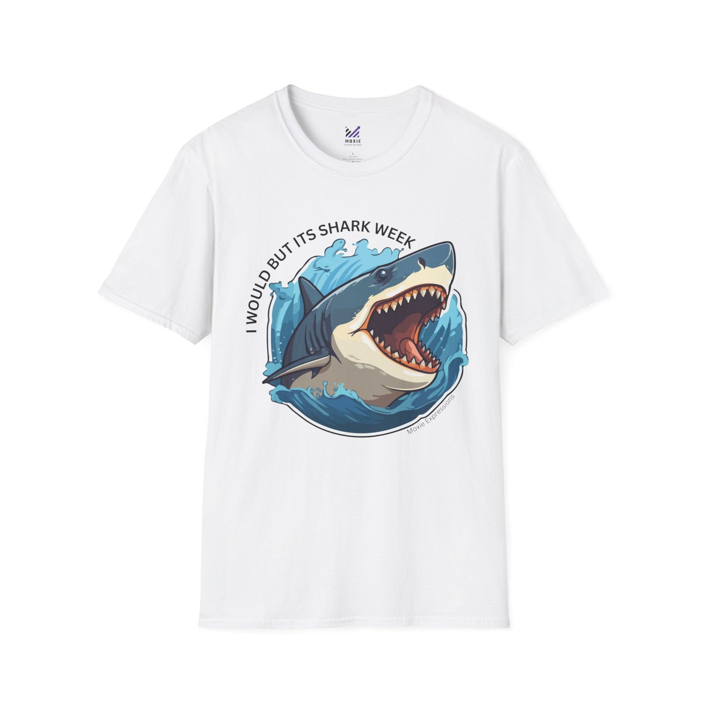 Shark Week Unisex Softstyle Crewneck T-Shirt