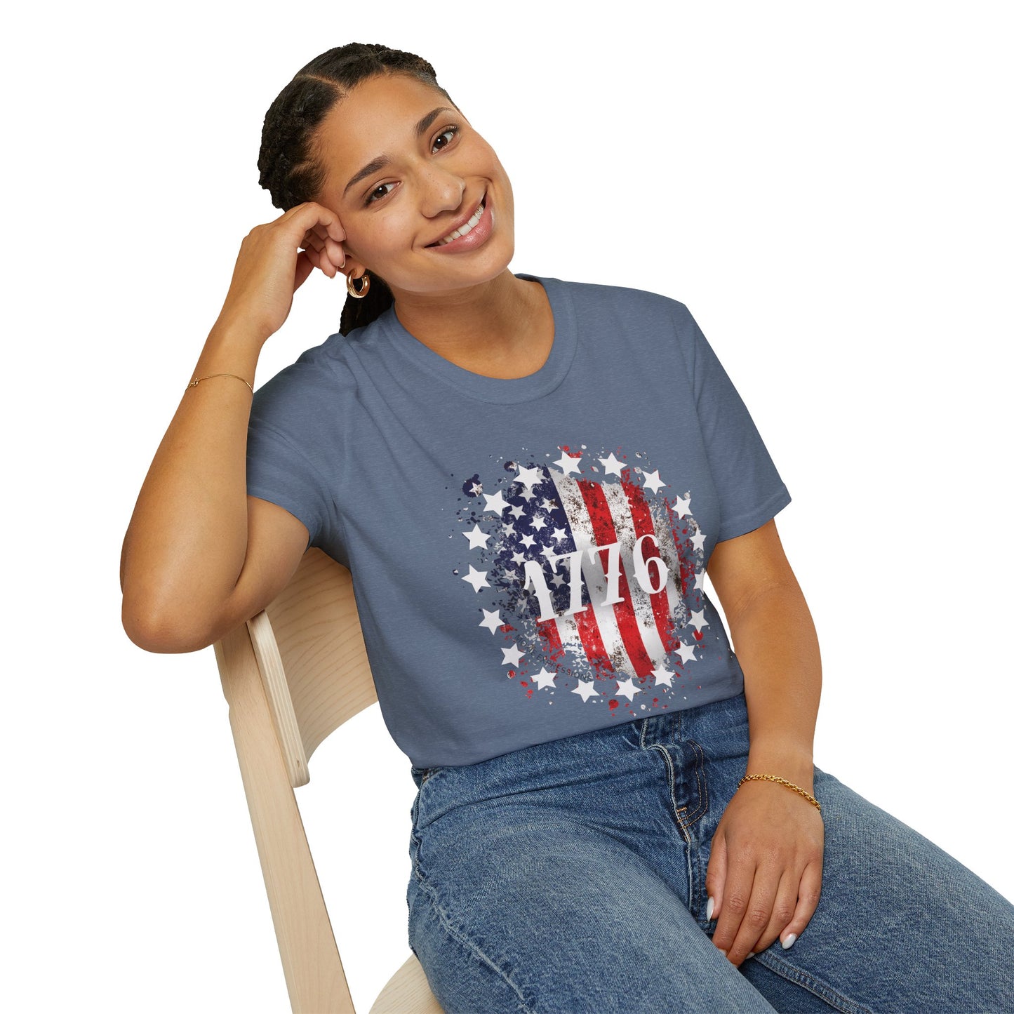1776 Unisex Softstyle Crewneck T-Shirt