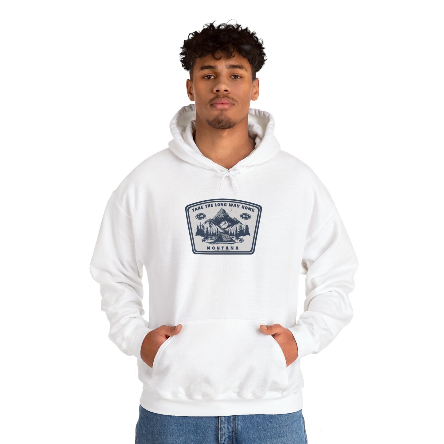 Montana Wanderer Unisex Crewneck Sweatshirt