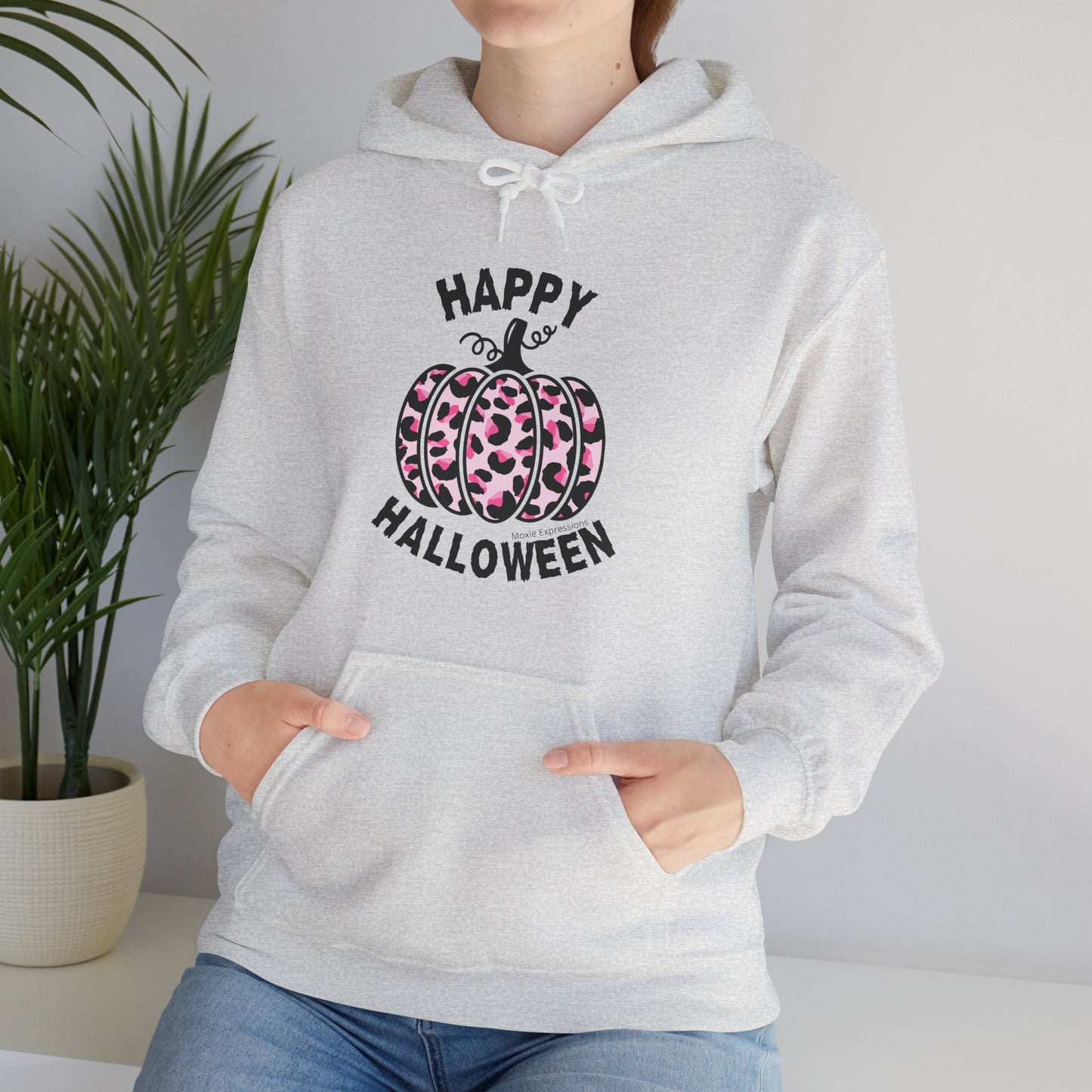 Sassy Pink Pumpkin Patch Unisex Hooded Sweatshirt