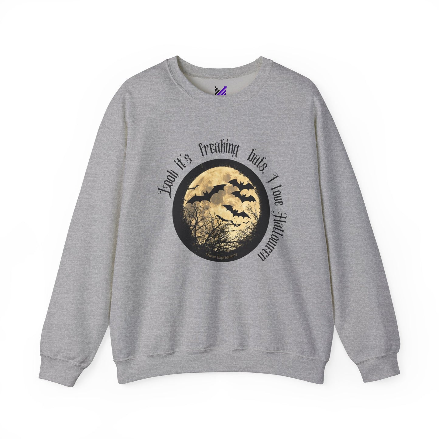 Twilight Bats Unisex Softstyle Crewneck T-Shirt