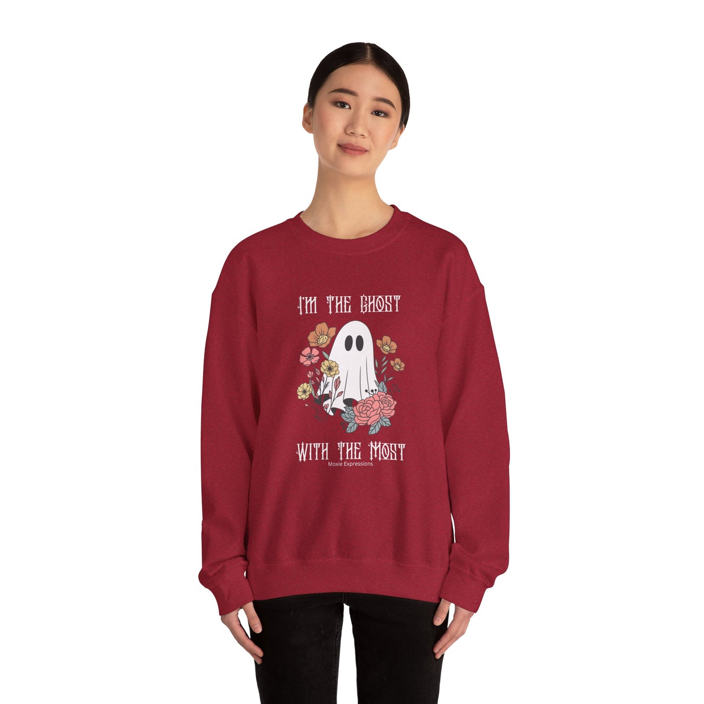 Ghost with the Most Unisex Crewneck Sweatshirt