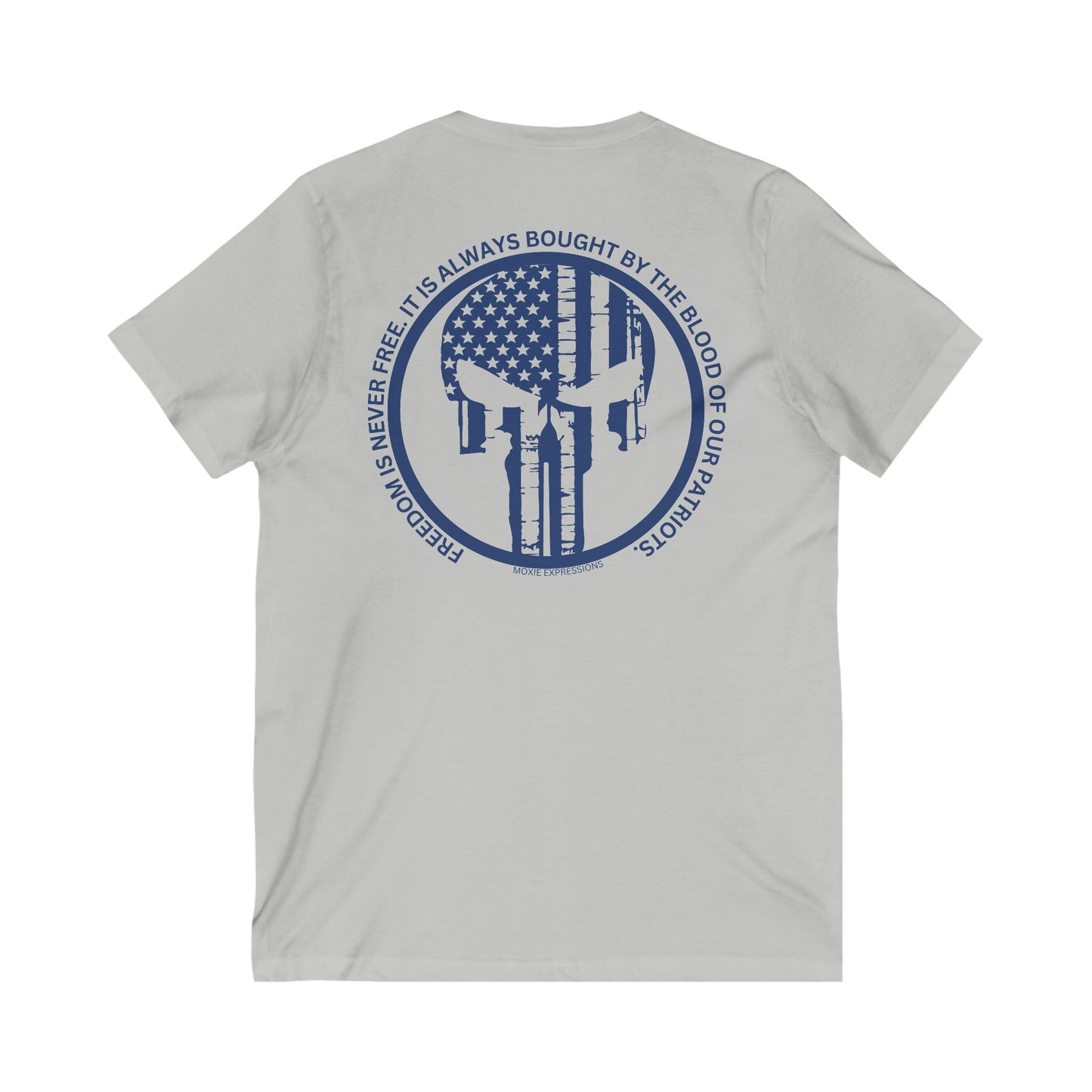 Freedom Guardian Unisex Jersey Short Sleeve V-Neck Tee