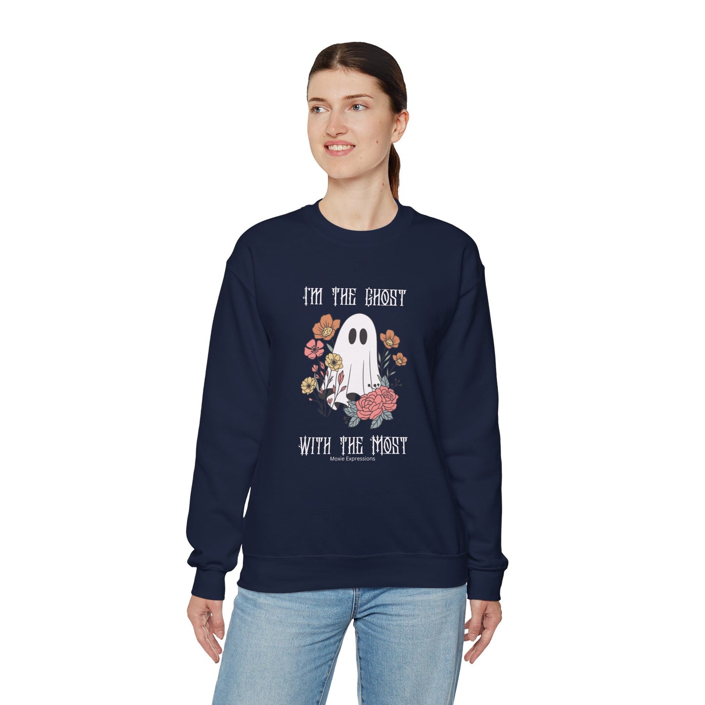 Ghost with the Most Unisex Crewneck Sweatshirt