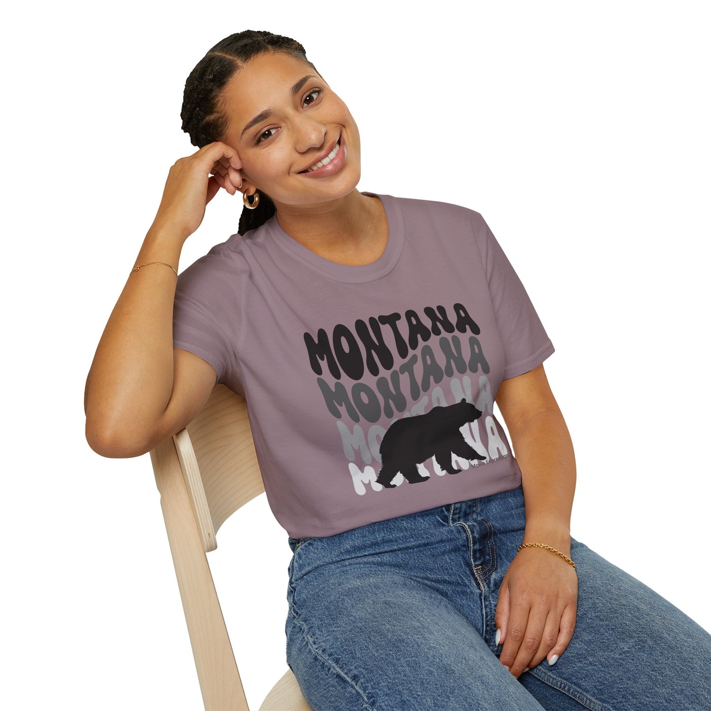 Wild Montana Unisex Softstyle Crewneck T-Shirt