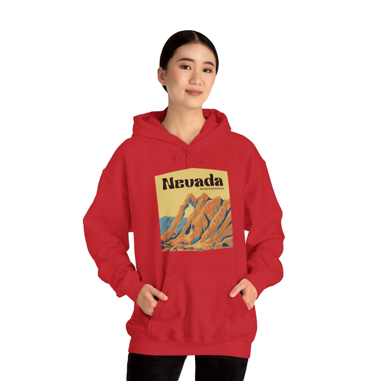 Nevada Wild Unisex Hooded Sweatshirt
