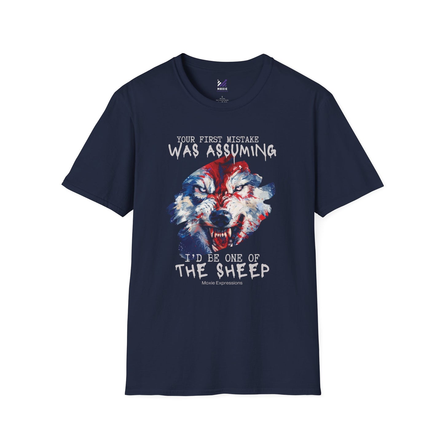 Wolf's Resolve Unisex Softstyle Crewneck T-Shirt