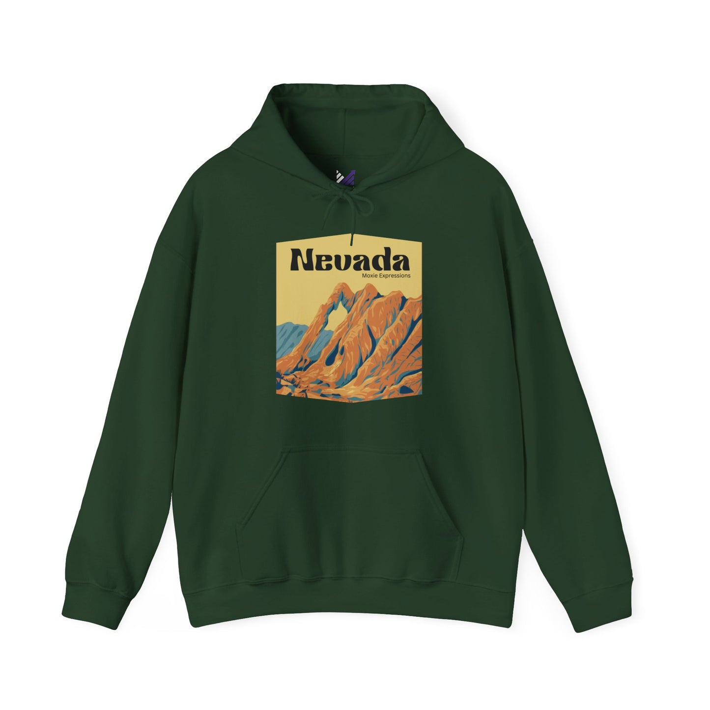 Nevada Wild Unisex Hooded Sweatshirt
