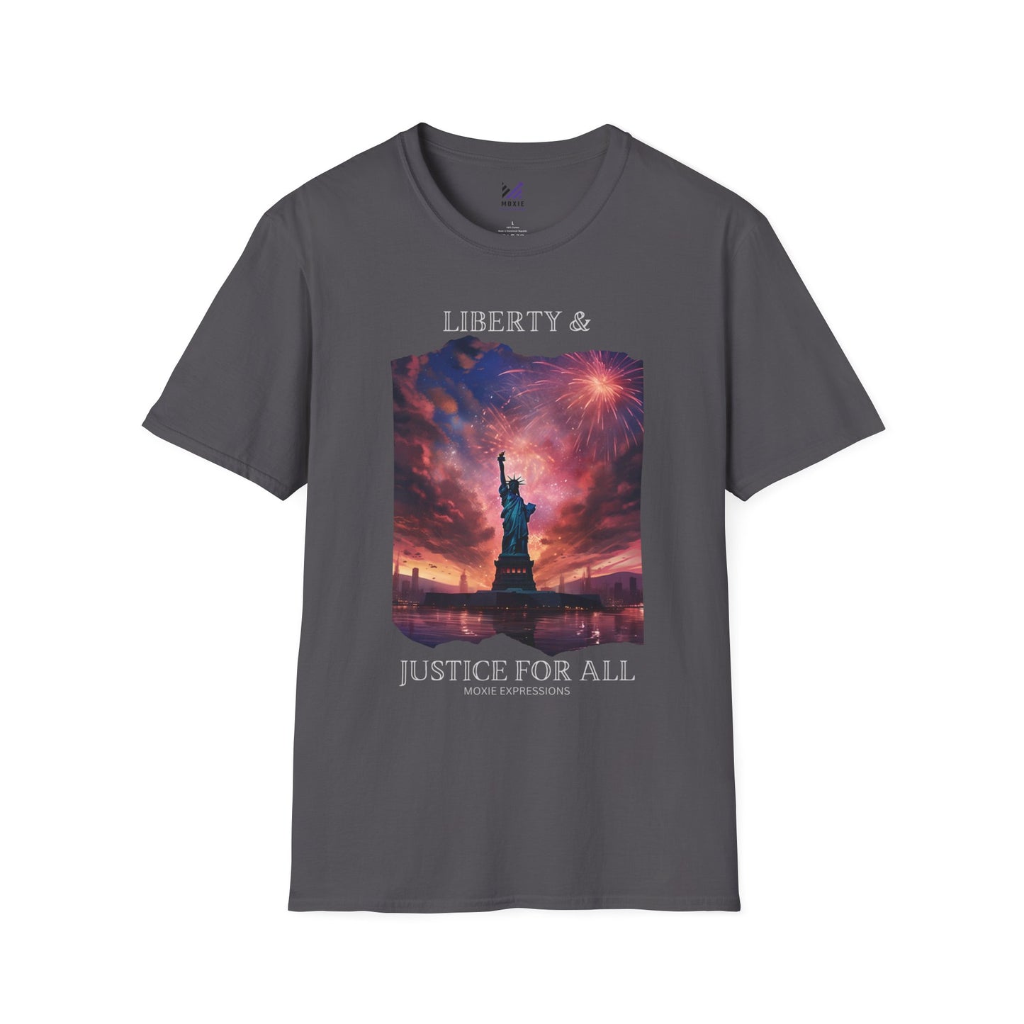 Liberty’s Radiance Unisex Softstyle Crewneck T-Shirt